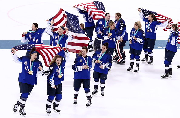 Medal ceremony for women’s ice hockey at PyeongChang 2018 Olympics_703565