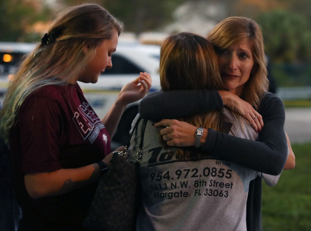 Florida Town Of Parkland In Mourning, After Shooting At Marjory Stoneman Douglas High School Kills 17_698387