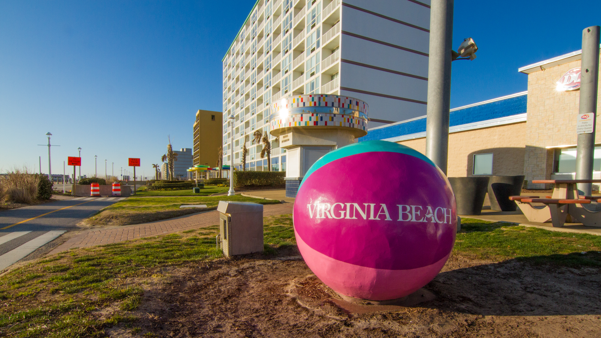 Virginia Beach Oceanfront Giant Beach Ball generic