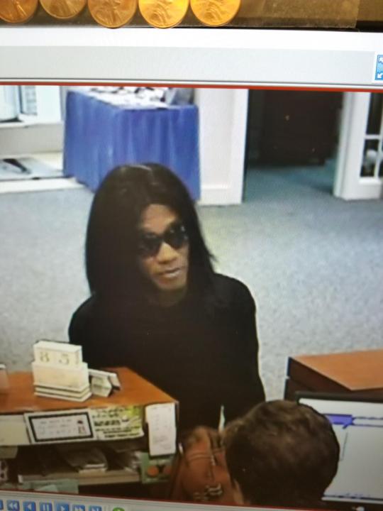 Old Point National Bank bank robbery suspect