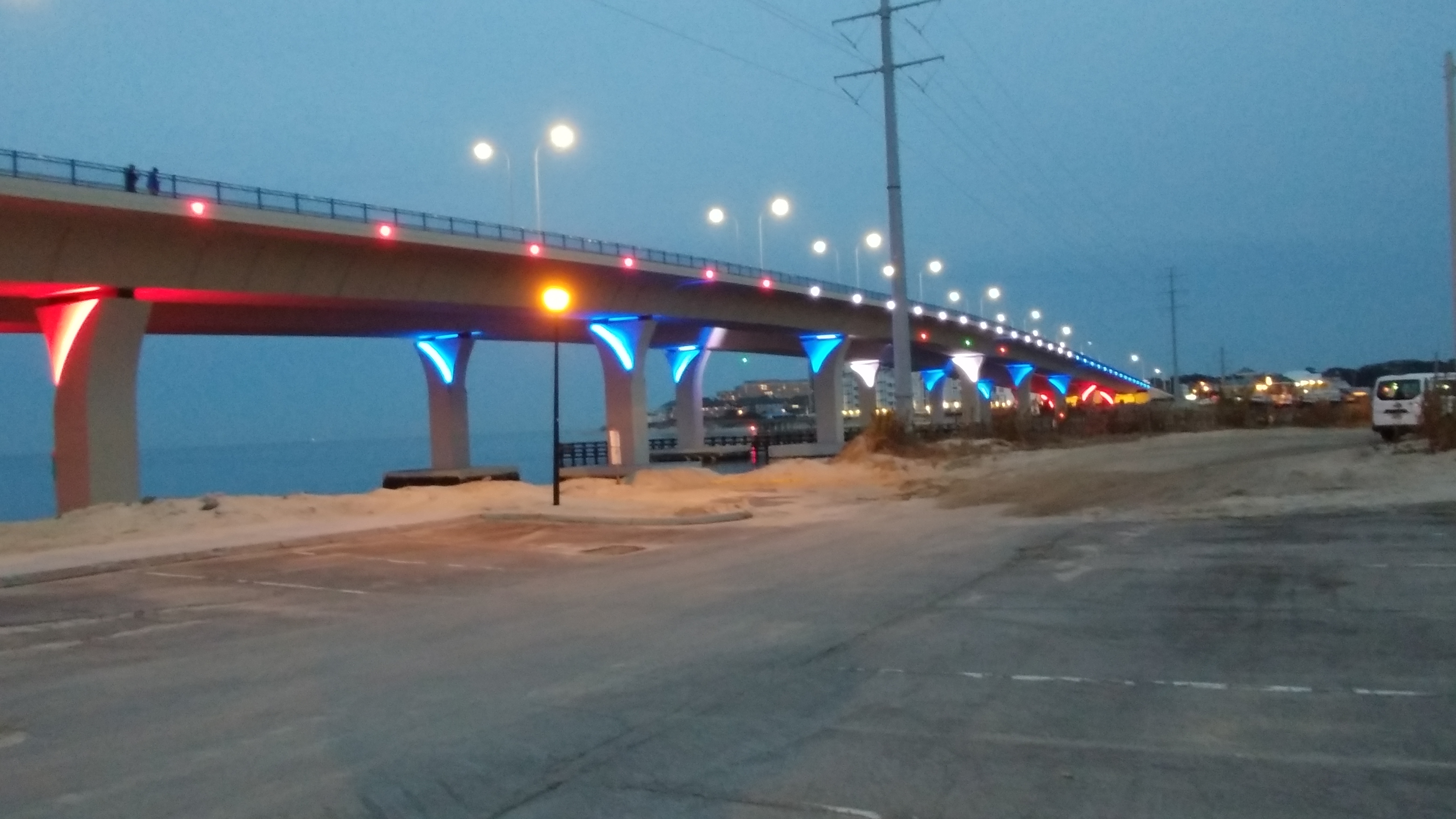 Lesner Bridge Lights