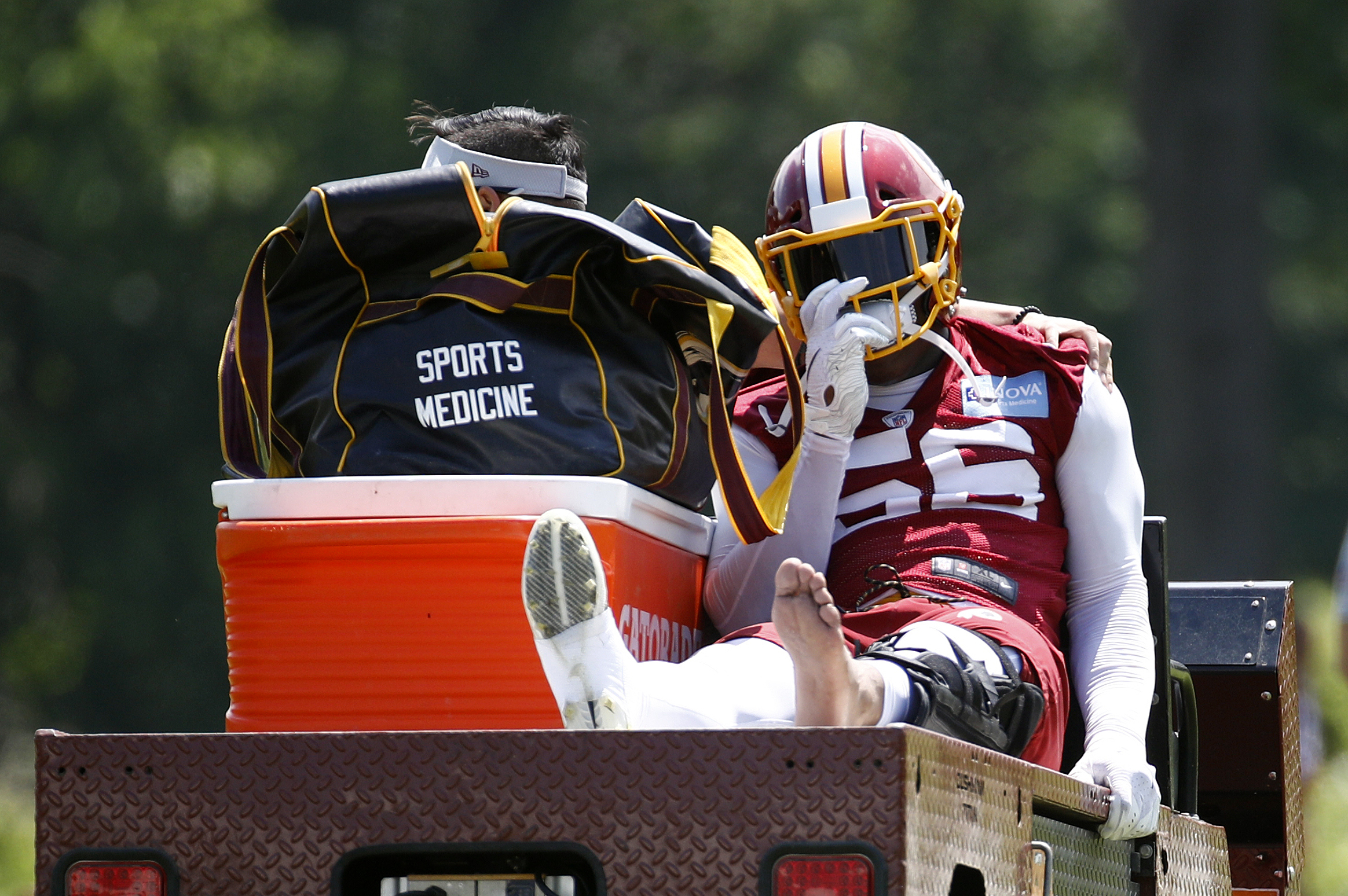 Redskins Foster Injured Football_1558386789513