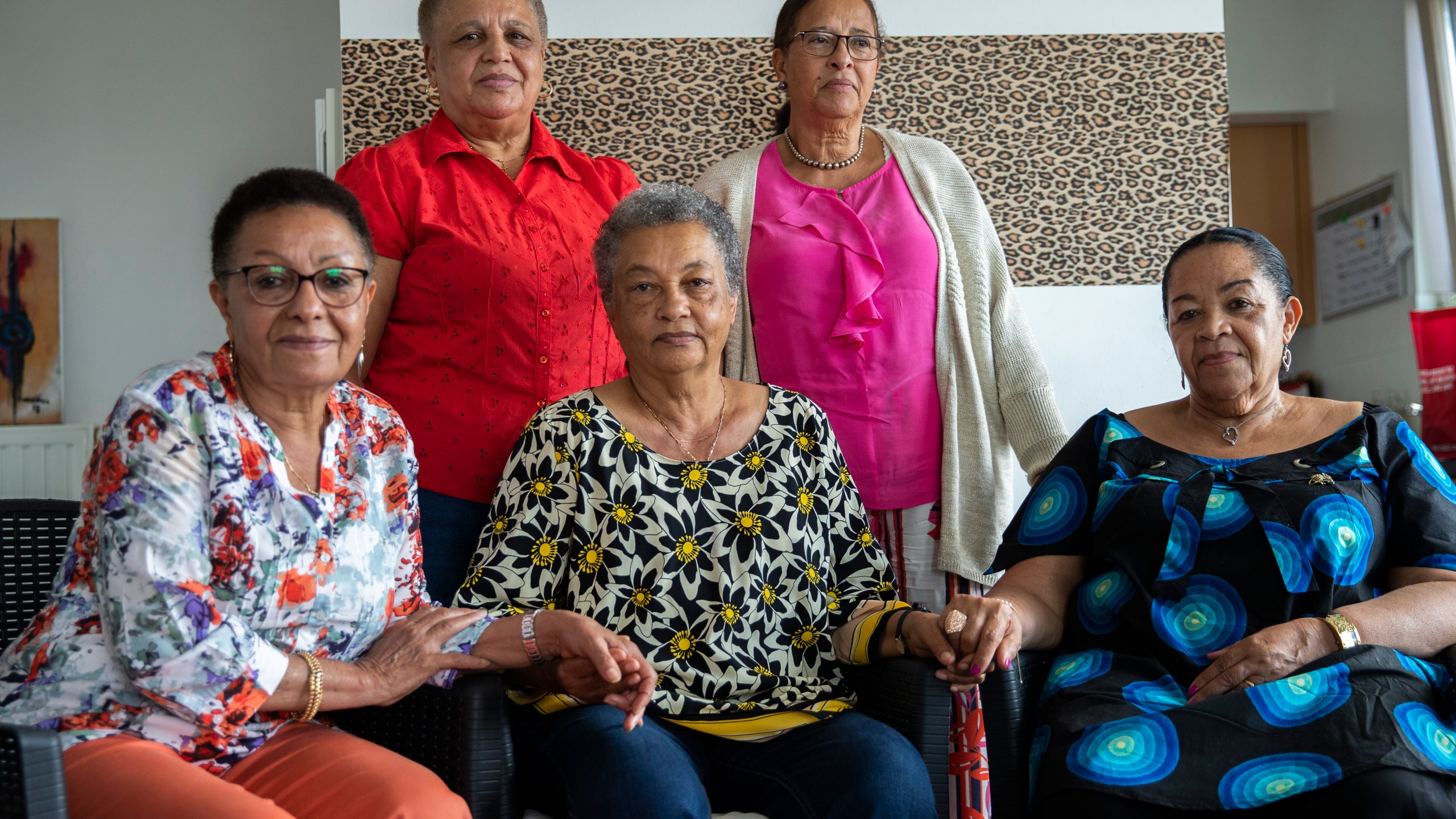 Noelle Verbeeken, Simone Ngalula, Monique Bitu Bingi, Marie-Jose Loshi, Lea Tavares Mujinga