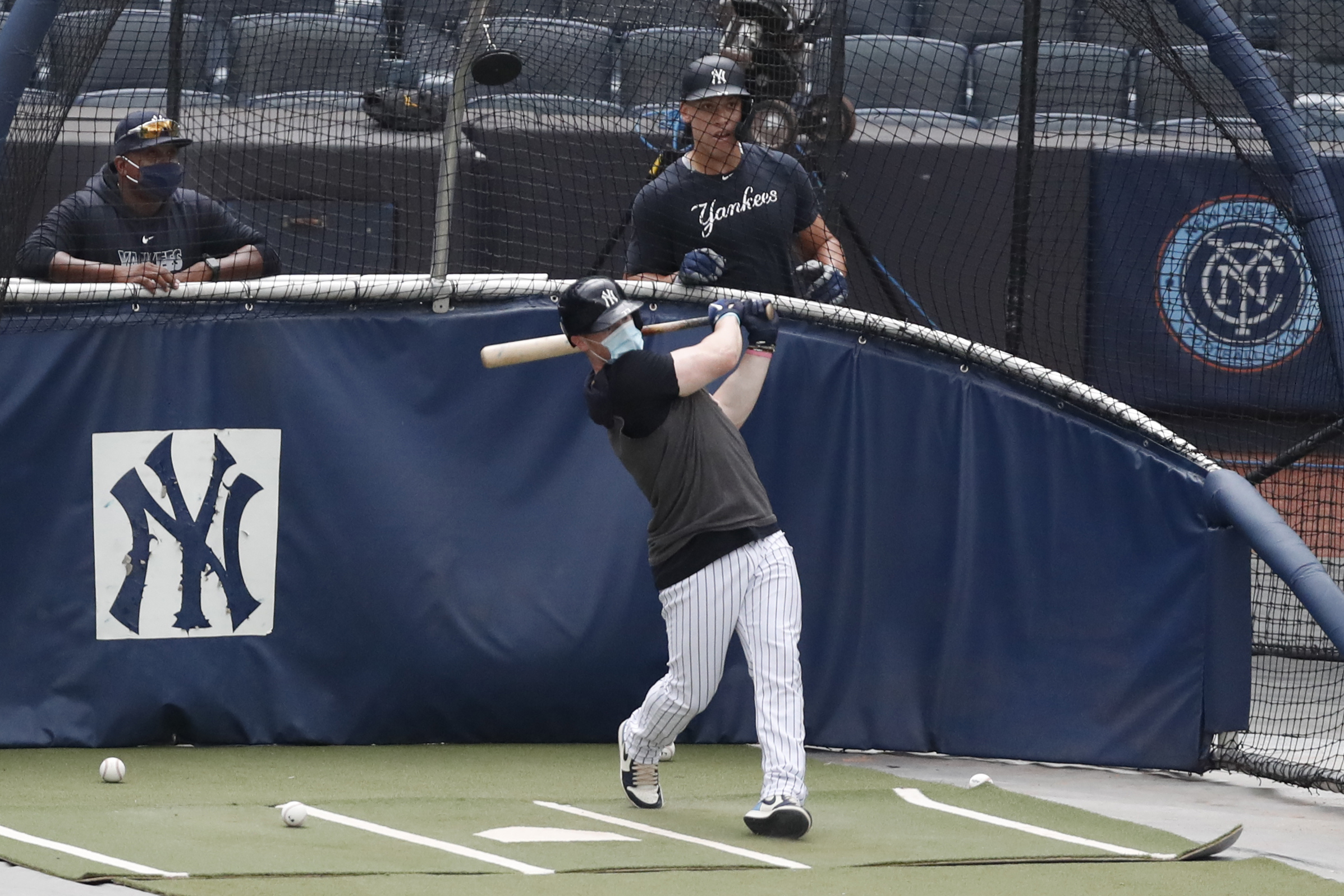 Marcus Thames, Clint Frazier, Aaron Judge