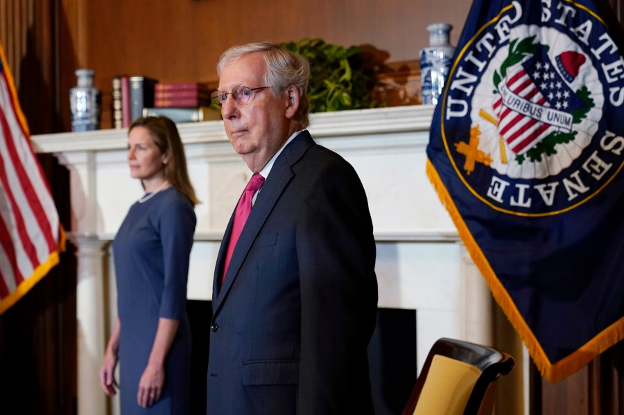 Mitch McConnell, Amy Coney Barrett