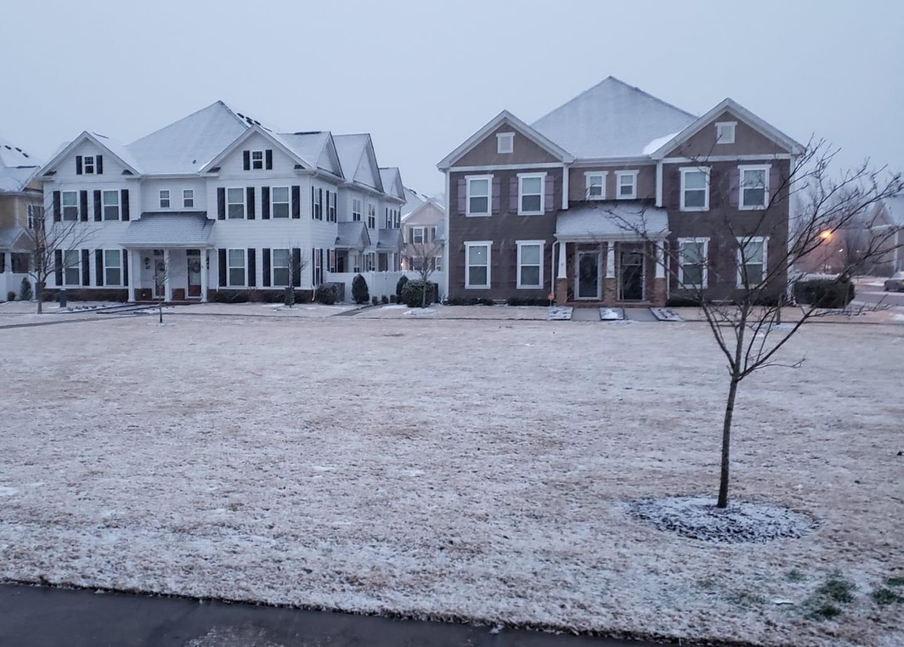 Holly Stallman Snowing in Deep Creek