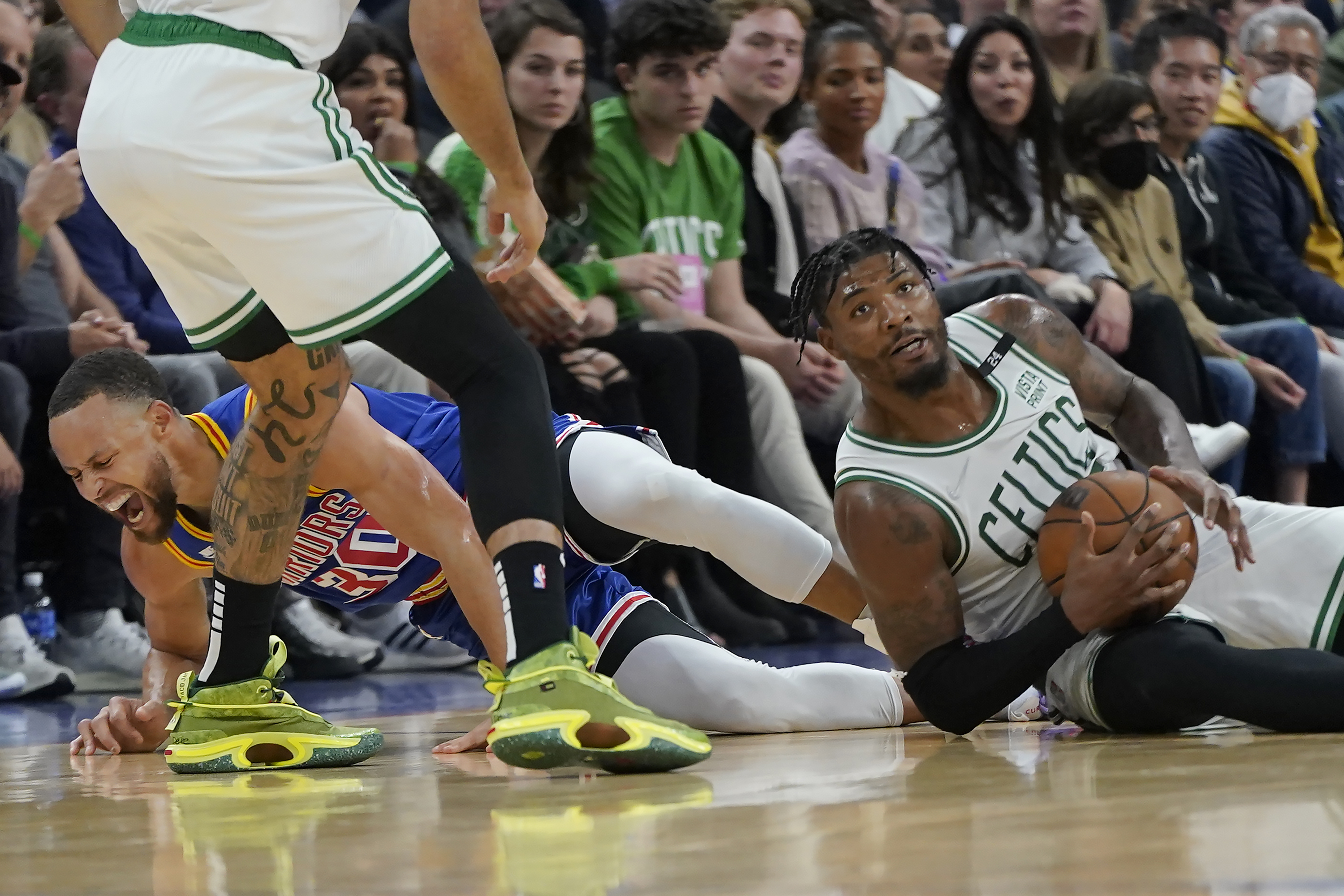 Stephen Curry, Marcus Smart