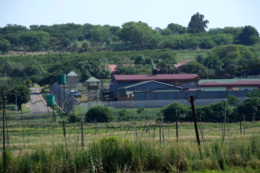 General view of the Atteridgeville Prison where Oscar Pistorius is being held, ahead of a parole hearing, in Pretoria, South Africa, Friday, Nov. 24, 2023. The double-amputee Olympic runner was convicted of a charge comparable to third-degree murder for shooting Reeva Steenkamp in his home in 2013. (AP Photo/ Tsvangirayi Mukwazhi)