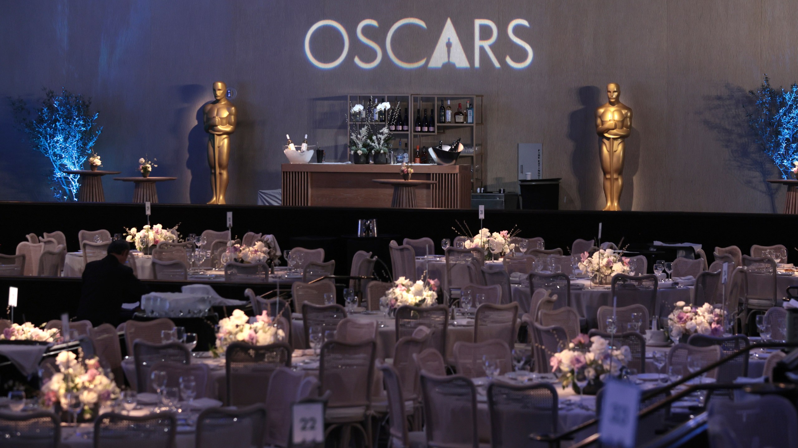A general view of atmosphere during the 96th Academy Awards Oscar nominees luncheon on Monday, Feb. 12, 2024, at the Beverly Hilton Hotel in Beverly Hills, Calif. (Photo by Danny Moloshok/Invision/AP)