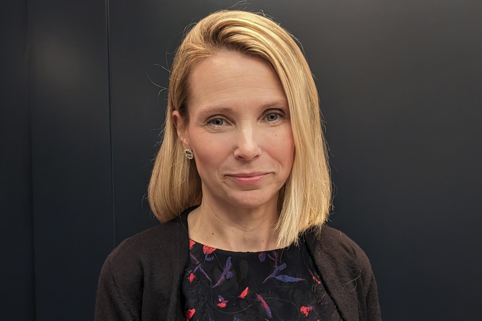 Former Google executive Marissa Mayer poses for a photo on Wednesday, March 27, 2024 in Menlo Park, Calif. Mayer helped design Gmail and other company products before later becoming Yahoo's CEO. (AP Photo/Mike Liedtke)