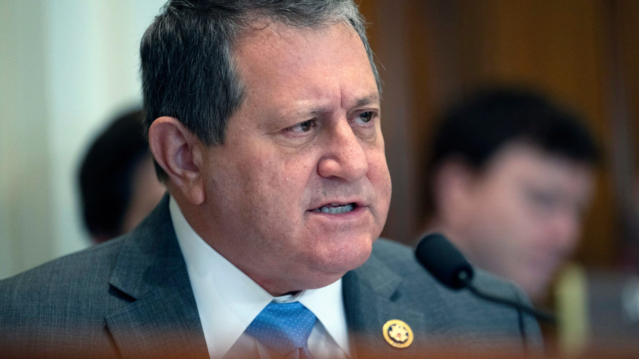 FILE - Rep. Joe Morelle, D-N.Y., questions a witness during a Committee on House Administration hearing about noncitizen voting in U.S. elections on Capitol Hill, May 16, 2024 in Washington. Morelle is preparing a constitutional amendment in response to the Supreme Court's landmark immunity ruling. (AP Photo/John McDonnell, File)