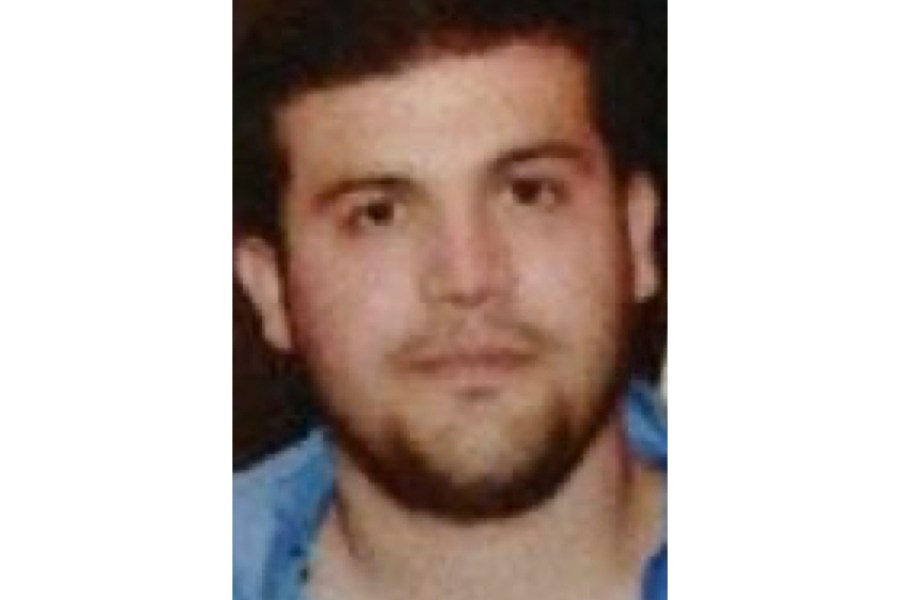 FILE - This image provided by the U.S. Department of State shows Joaquín Guzmán López, the son of an infamous cartel leader, who was arrested by U.S. authorities in Texas. On Tuesday, July 30, 2024, López, pleaded not guilty to drug trafficking and other charges in Chicago. (U.S. Department of State via AP)