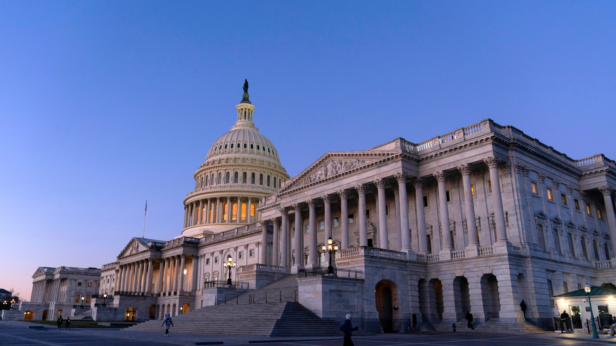 FILE - The U.S. Capitol is seen at sunrise, Feb. 7, 2024, in Washington. (AP Photo/Jose Luis Magana, FIle)