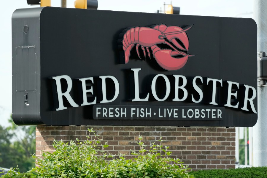 FILE - A Red Lobster restaurant is seen in Schaumburg, Ill., May 20, 2024. (AP Photo/Nam Y. Huh)