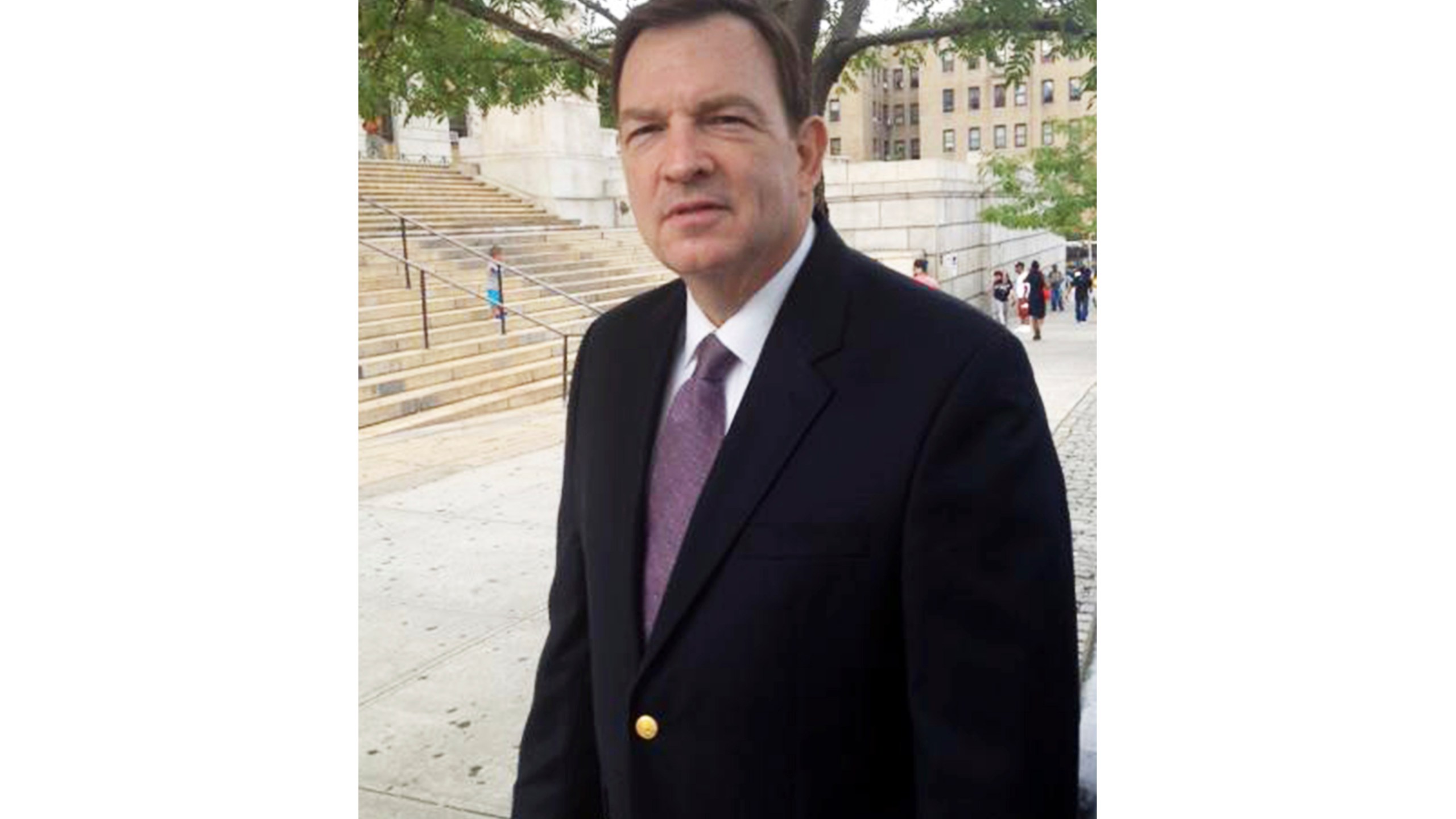 This undated photo provided by the Office of the New York Mayor, shows Tom Donlon, a retired FBI official who was named as the interim police commissioner of the New York City Police Department, Thursday, Sept. 12, 2024. (Office of the New York Mayor via AP)