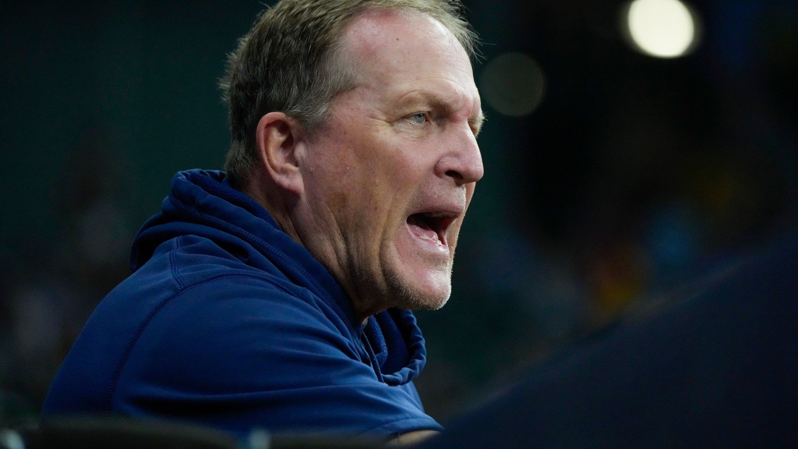 Milwaukee Brewers manager Pat Murphy is seen during the third inning of a baseball game against the Philadelphia Phillies Monday, Sept. 16, 2024, in Milwaukee. (AP Photo/Morry Gash)