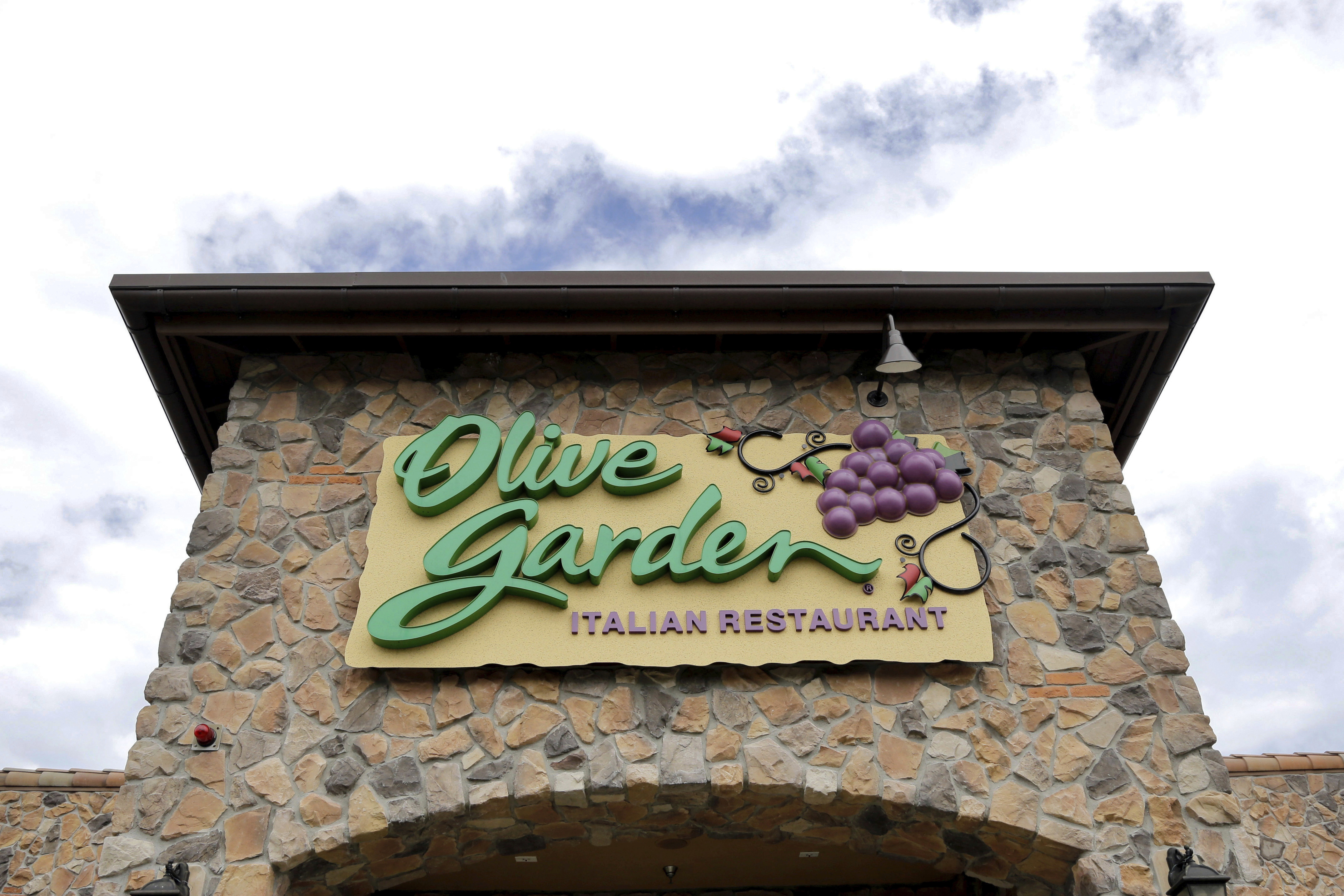 FILE - An Olive Garden restaurant in Methuen, Mass is shown on June 27, 2016. (AP Photo/Elise Amendola, File)