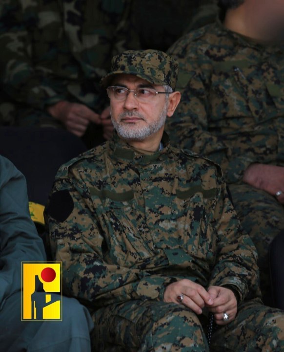 This undated photo provided by Hezbollah Military Media on Saturday, Sept. 21, 2024, shows Hezbollah commander Ibrahim Akil. (Hezbollah Military Media vía AP)