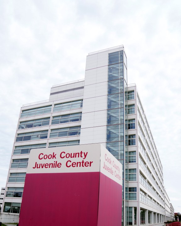 The Cook County Juvenile Temporary Detention Center is seen Monday, Sept. 23, 2024, in Chicago, which is one of several juvenile centers statewide where more than 200 men and women have filed lawsuits alleging they were abused as children while in custody. (AP Photo/Charles Rex Arbogast)