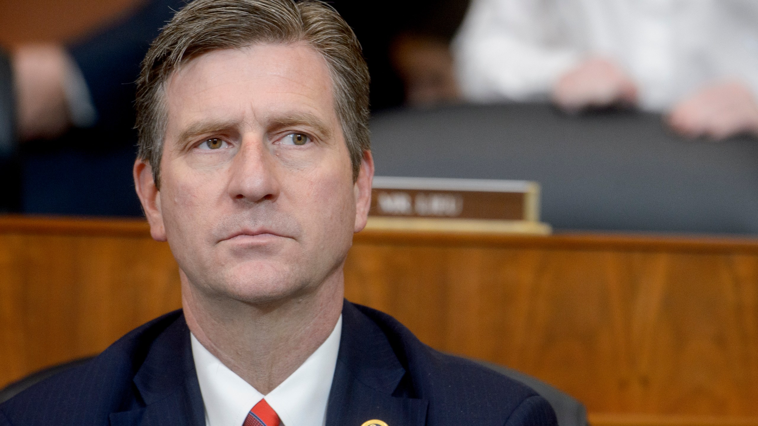 Rep. Greg Stanton, D-Ariz., attends a House Committee on Foreign Affairs hearing "An Assessment of the State Departments Withdrawal from Afghanistan by Americas Top Diplomat," on Capitol Hill, in Washington, Tuesday, Sept. 24, 2024. (AP Photo/Rod Lamkey, Jr.)