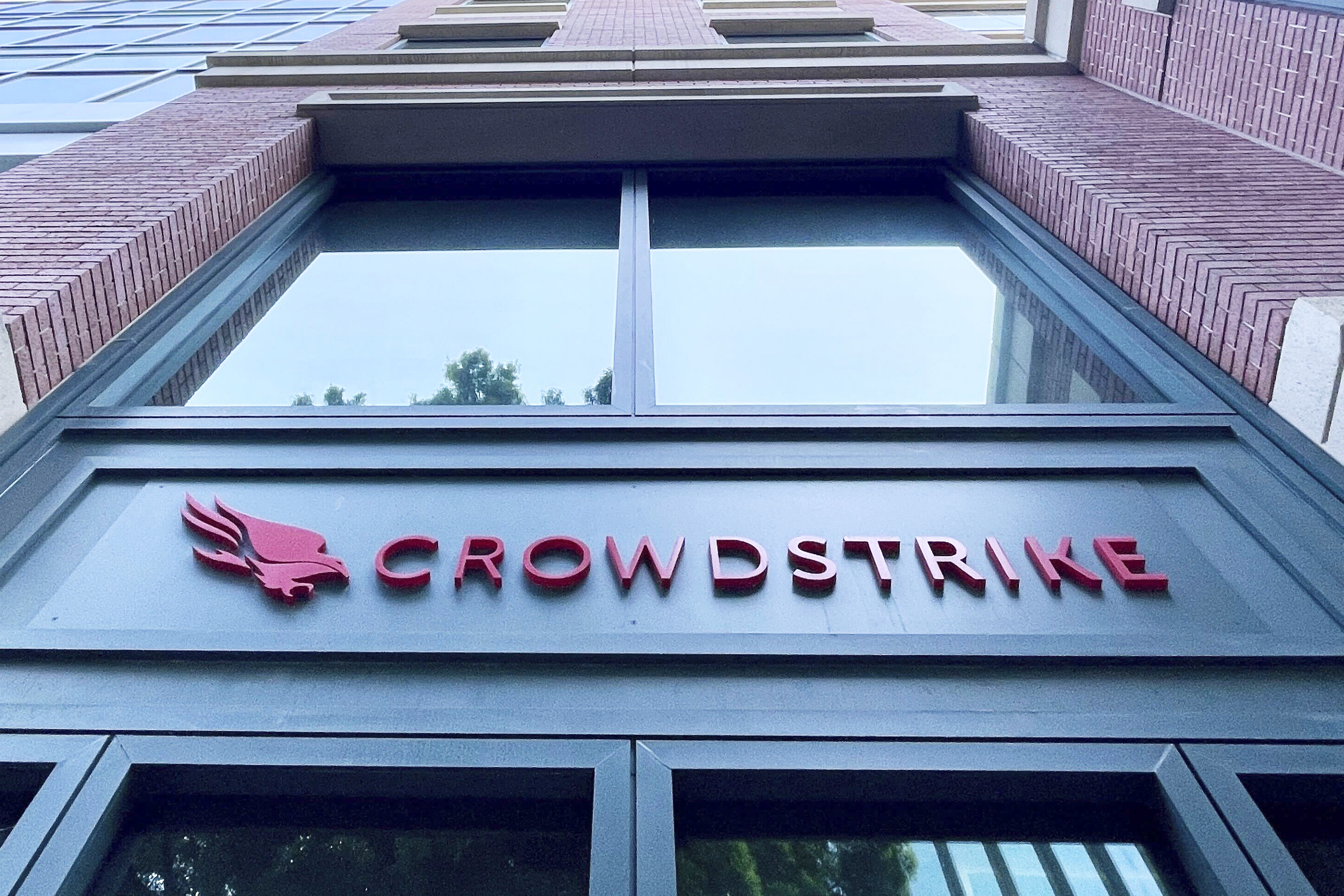 FILE - A CrowdStrike office is seen in Sunnyvale, Calif., July 19, 2024. (AP Photo/Haven Daley, File)