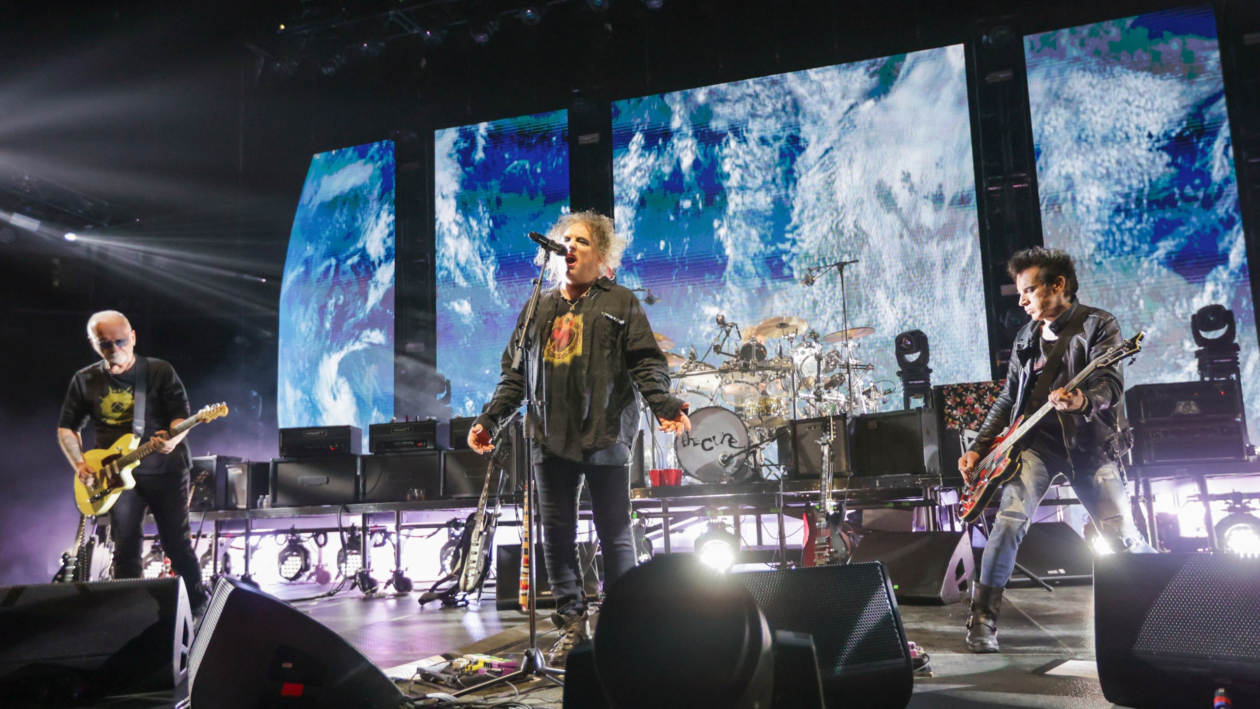 FILE - The Cure performs at the Smoothie King Center in New Orleans on Wednesday, May 10, 2023. (Brett Duke/The Times-Picayune/The New Orleans Advocate via AP, File)