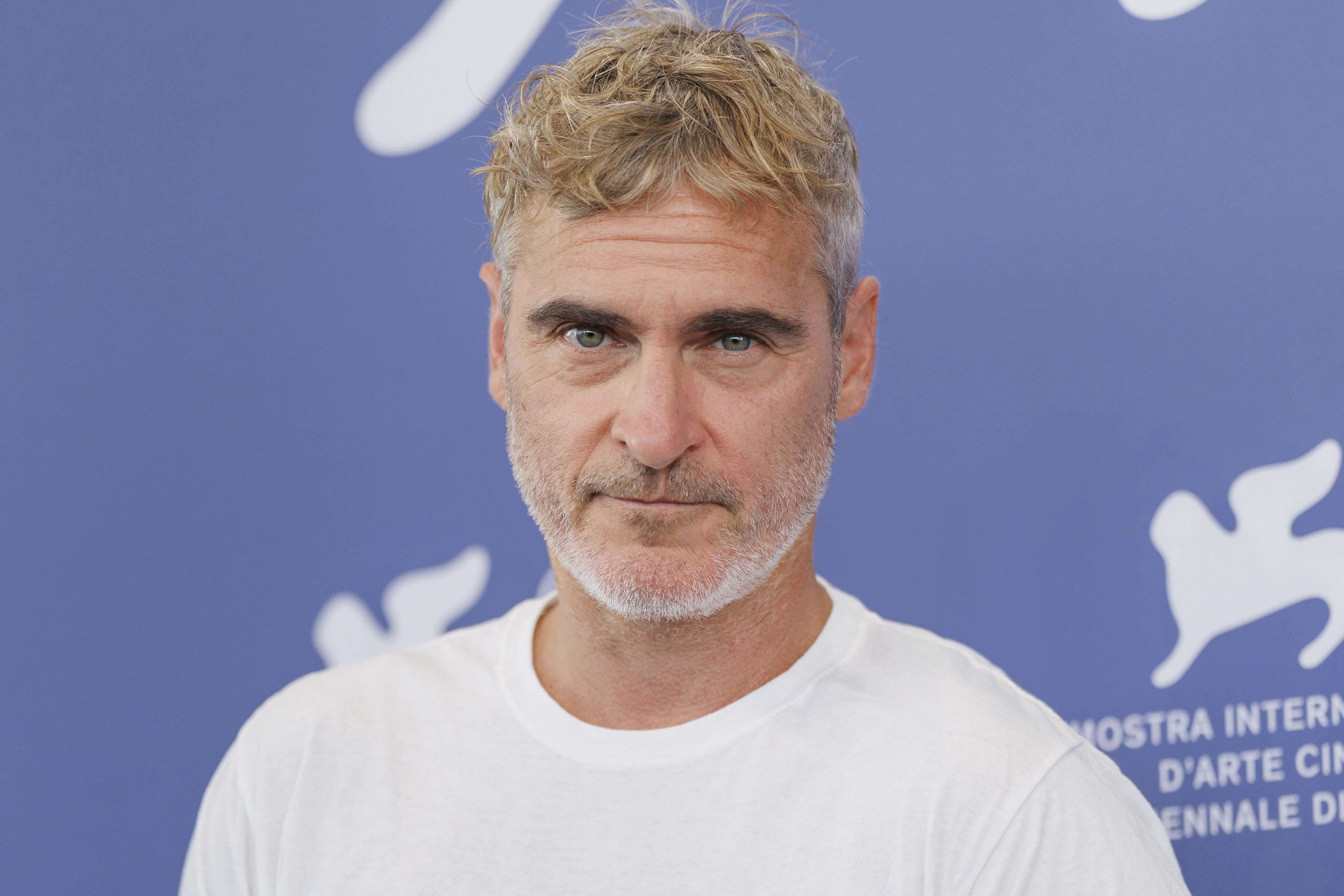 FILE - Joaquin Phoenix appears at the photo call for the film "Joker: Folie A Deux" during the 81st edition of the Venice Film Festival in Venice, Italy, on Sept. 4, 2024. (Photo by Vianney Le Caer/Invision/AP, File)