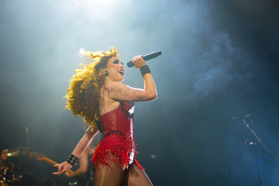 Chappell Roan performs in concert on Thursday, Sept. 19, 2024 in London. (Photo by Scott A Garfitt/Invision/AP)