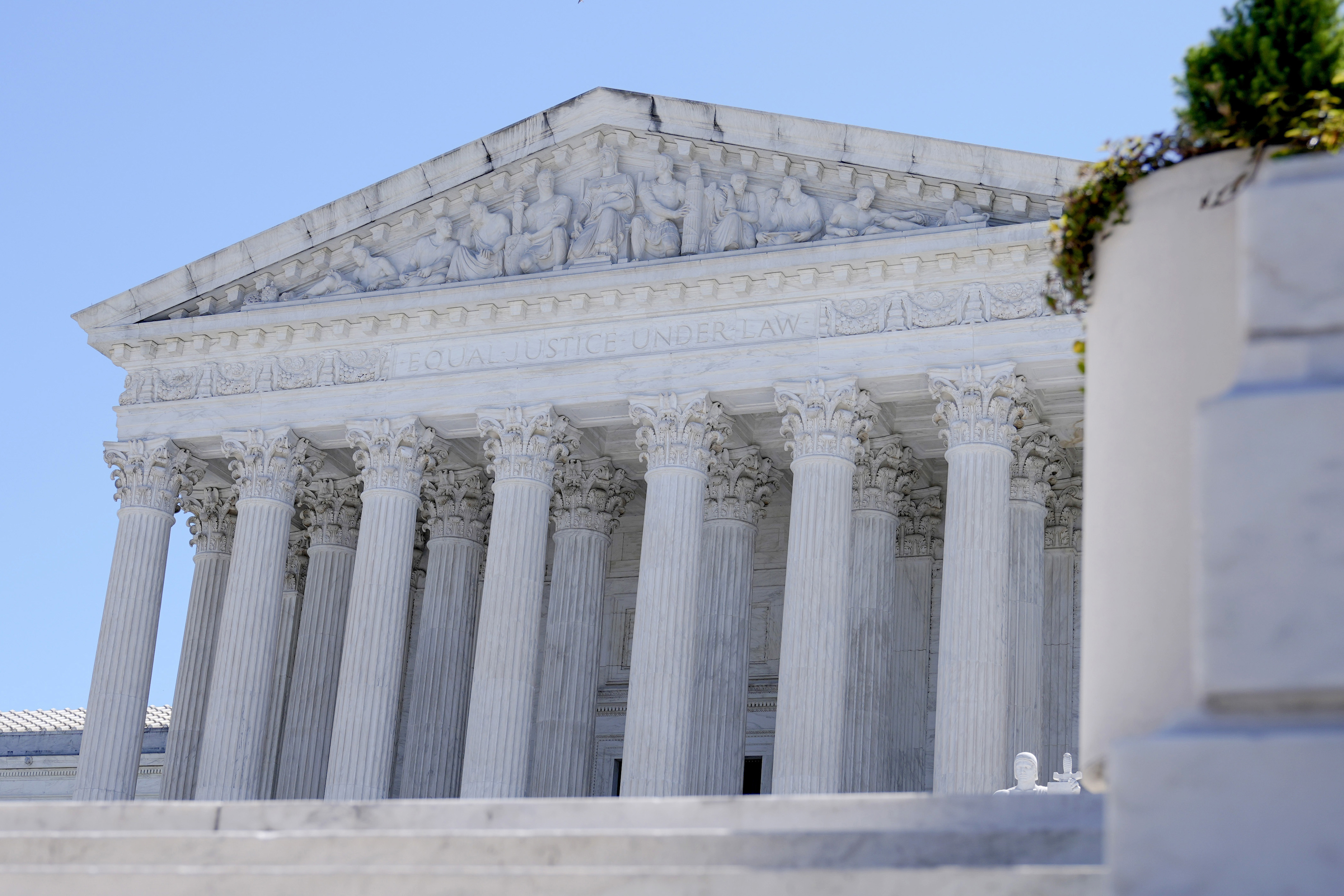 FILE - The Supreme Court is seen, July 1, 2024, in Washington. (AP Photo/Mariam Zuhaib, File)