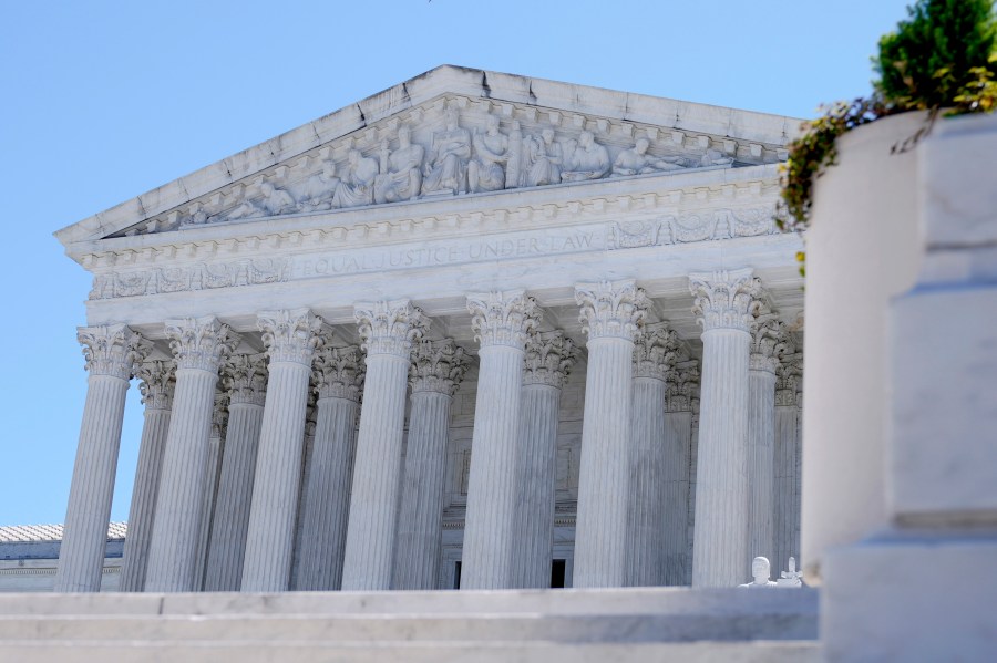 FILE - The Supreme Court is seen, July 1, 2024, in Washington. (AP Photo/Mariam Zuhaib, File)