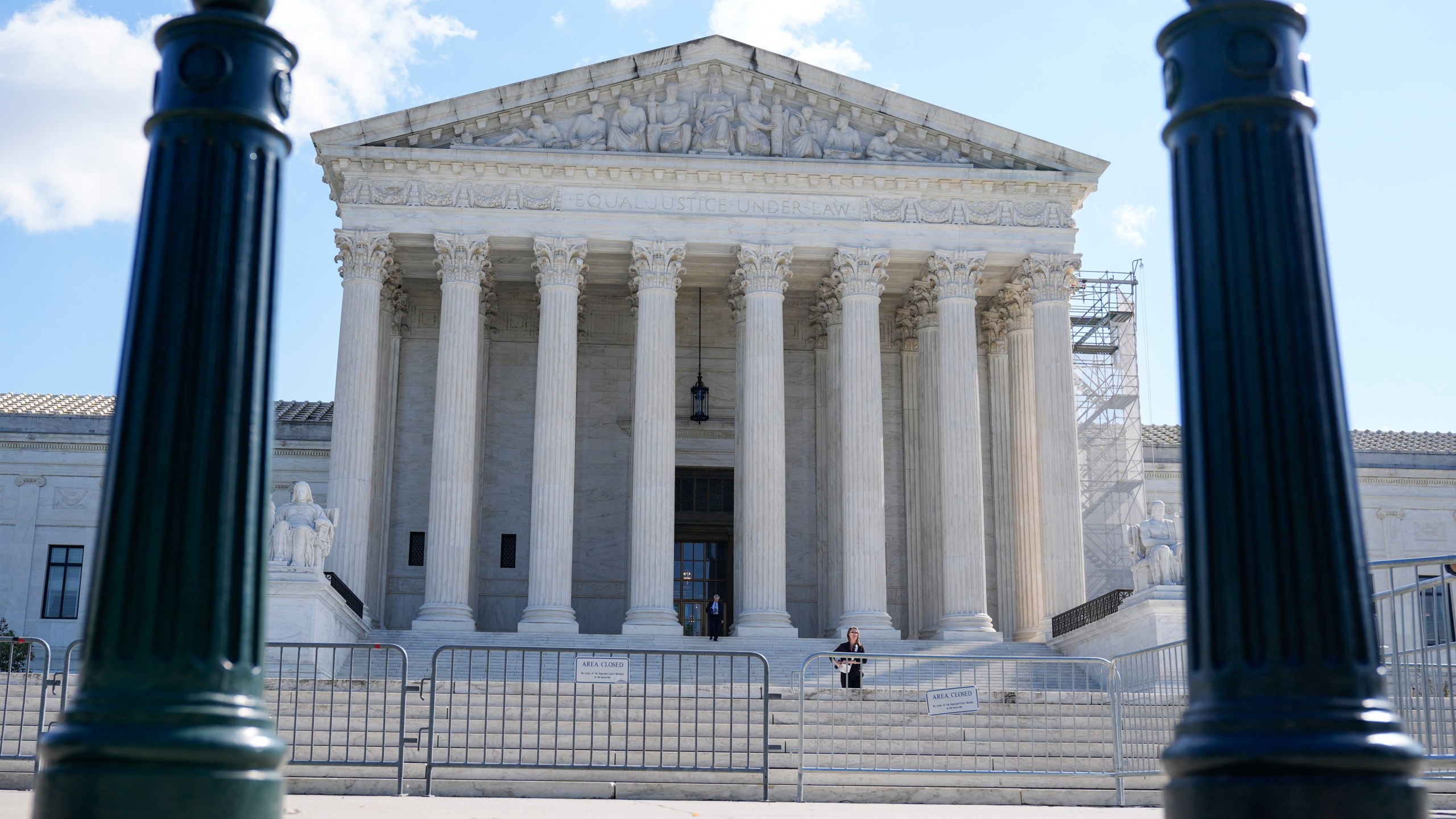 The Supreme Court is seen on Monday, Oct. 7, 2024, in Washington. (AP Photo/Mariam Zuhaib)