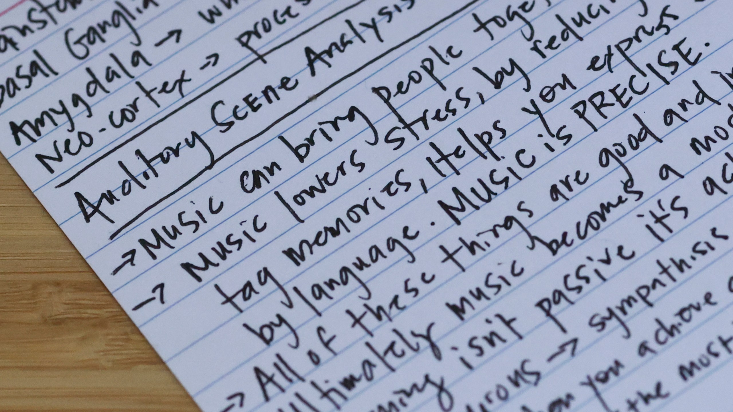 A detail view of notes is seen in the studio space of Headspace meditation teacher, Rosie Acosta Monday, Sept. 30, 2024, in Woodland Hills, Calif. (AP Photo/Jessie Alcheh)