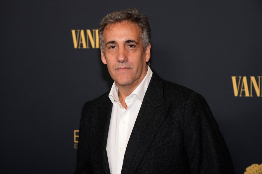 Michael Cohen attends the premiere of "The Apprentice" at the DGA New York Theater on Tuesday, Oct. 8, 2024, in New York. (Photo by Charles Sykes/Invision/AP)