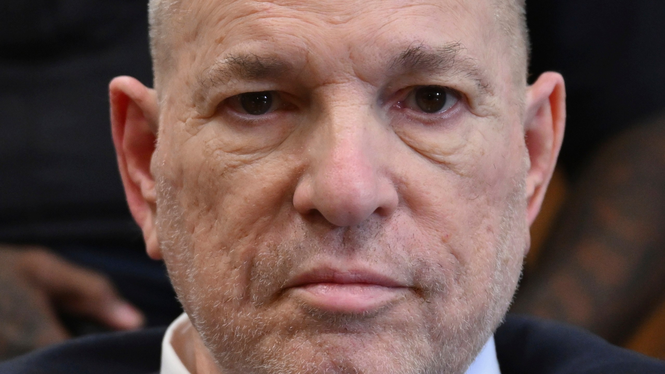 FILE - Harvey Weinstein appears in Manhattan Criminal Court, May 29, 2024, in New York. (Angela Weiss/Pool Photo via AP, File)