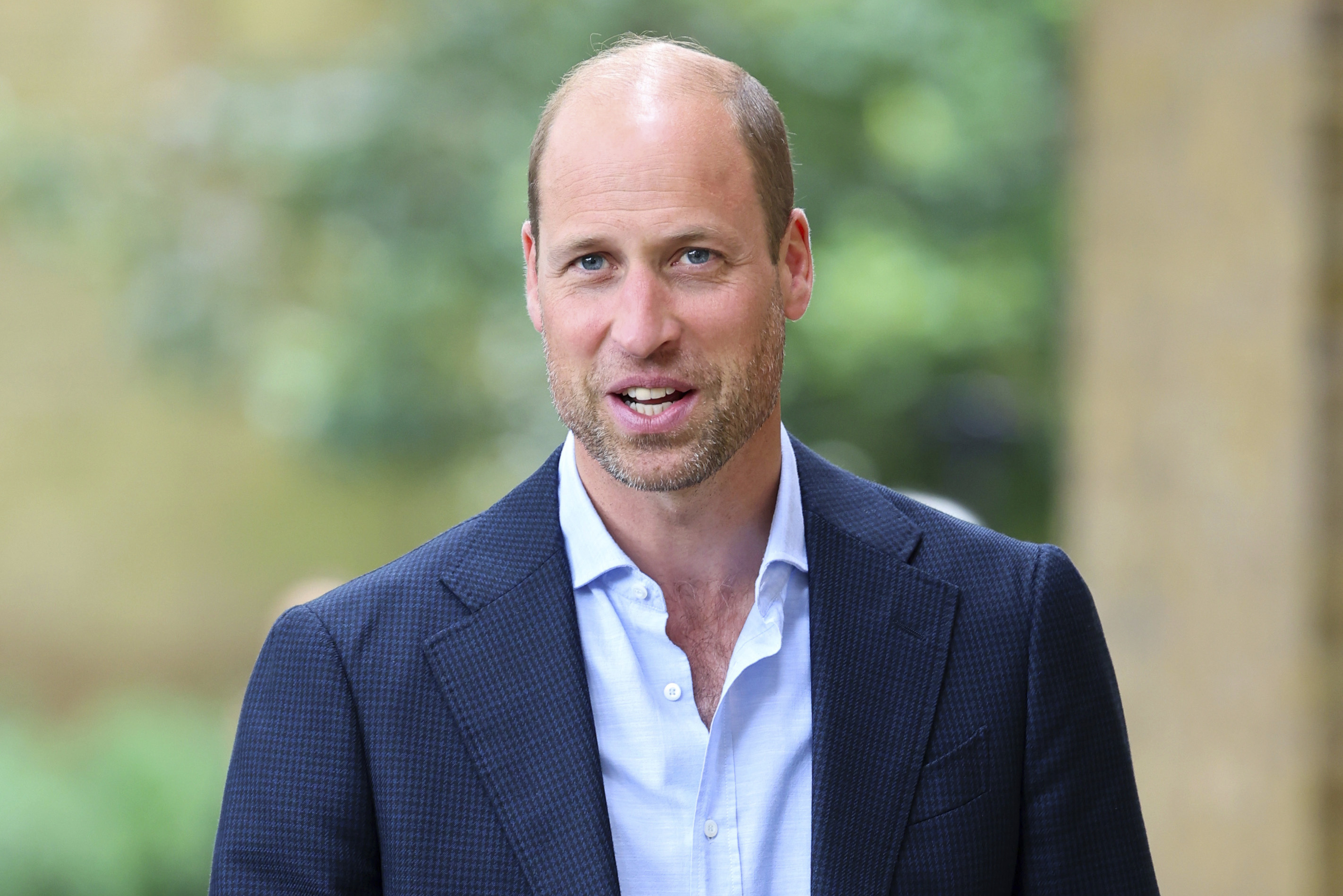 FILE - Britain's Prince William, the Prince of Wales attends the "Homelessness: Reframed" exhibition at the Saatchi Gallery, Sept. 5, 2024 in London. (Chris Jackson/Pool Photo via AP, File)