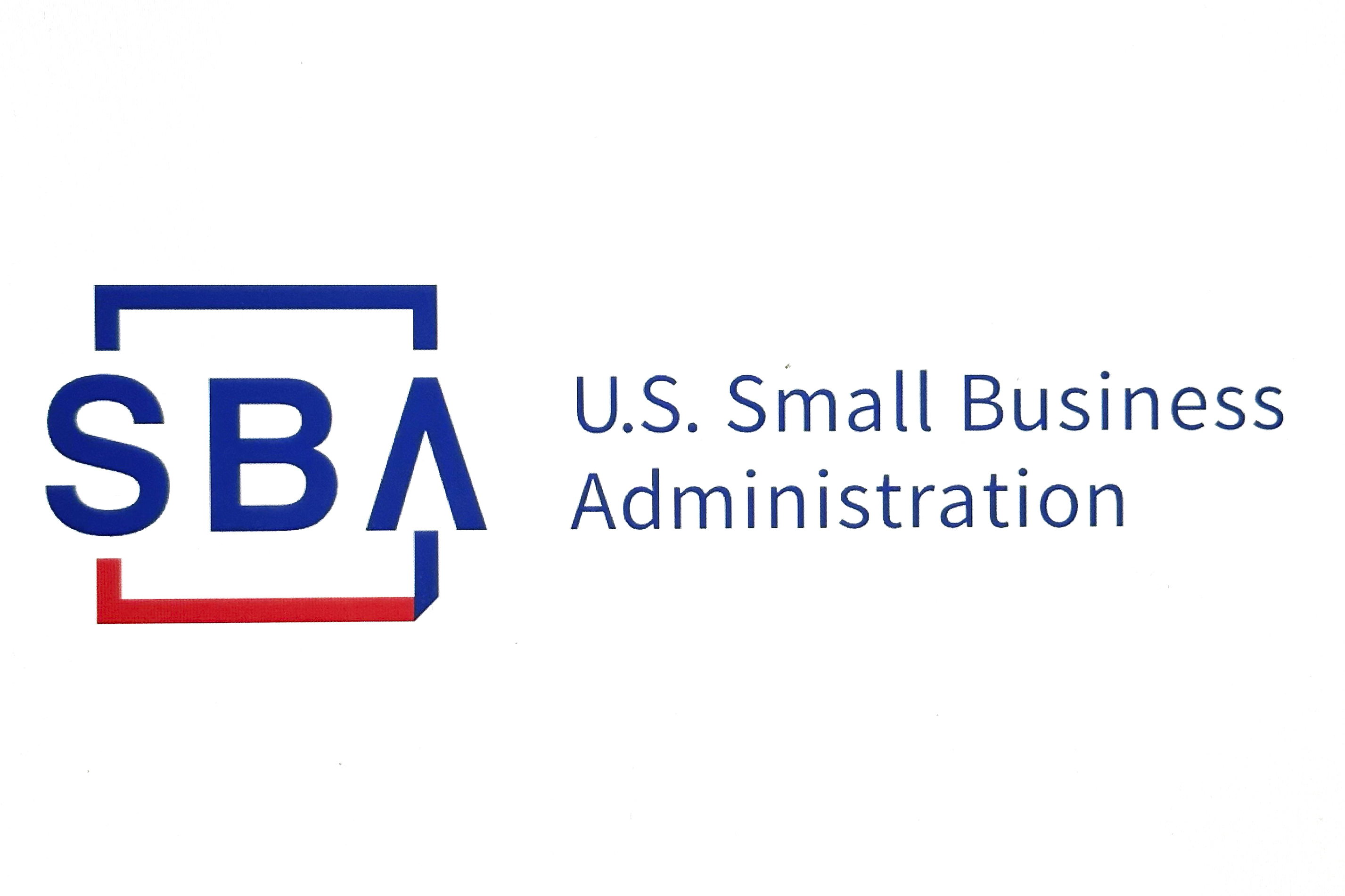 FILE - The U.S. Small Business Administration logo is shown on the agency website on Tuesday, June 25, 2024 in New York. (AP Photo/Peter Morgan, File)