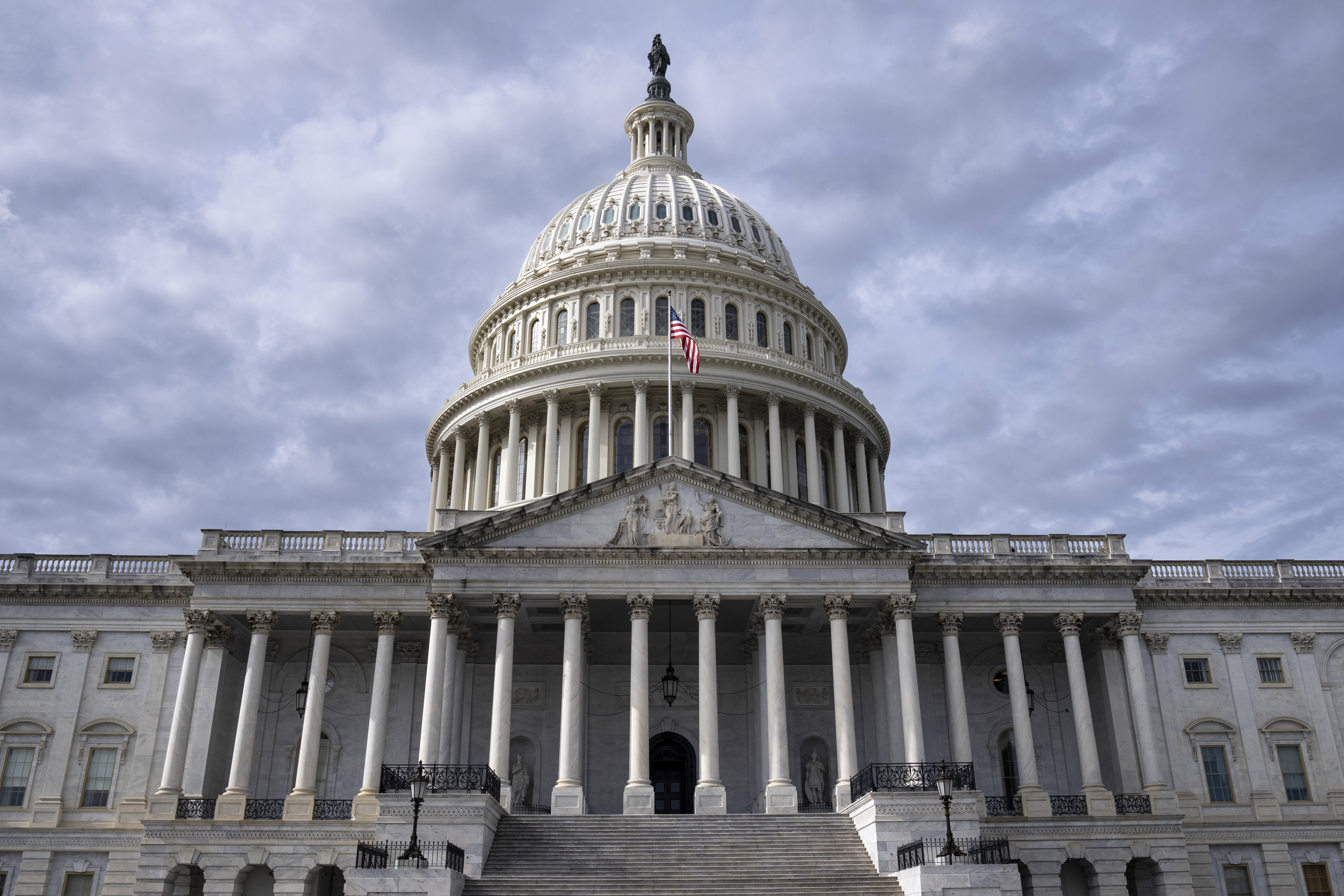 FILE - The Capitol is seen in Washington, Nov. 4, 2024. Congress has a short but important to-do list as lawmakers return to Washington this coming week for what is known as a lame-duck session. (AP Photo/J. Scott Applewhite)