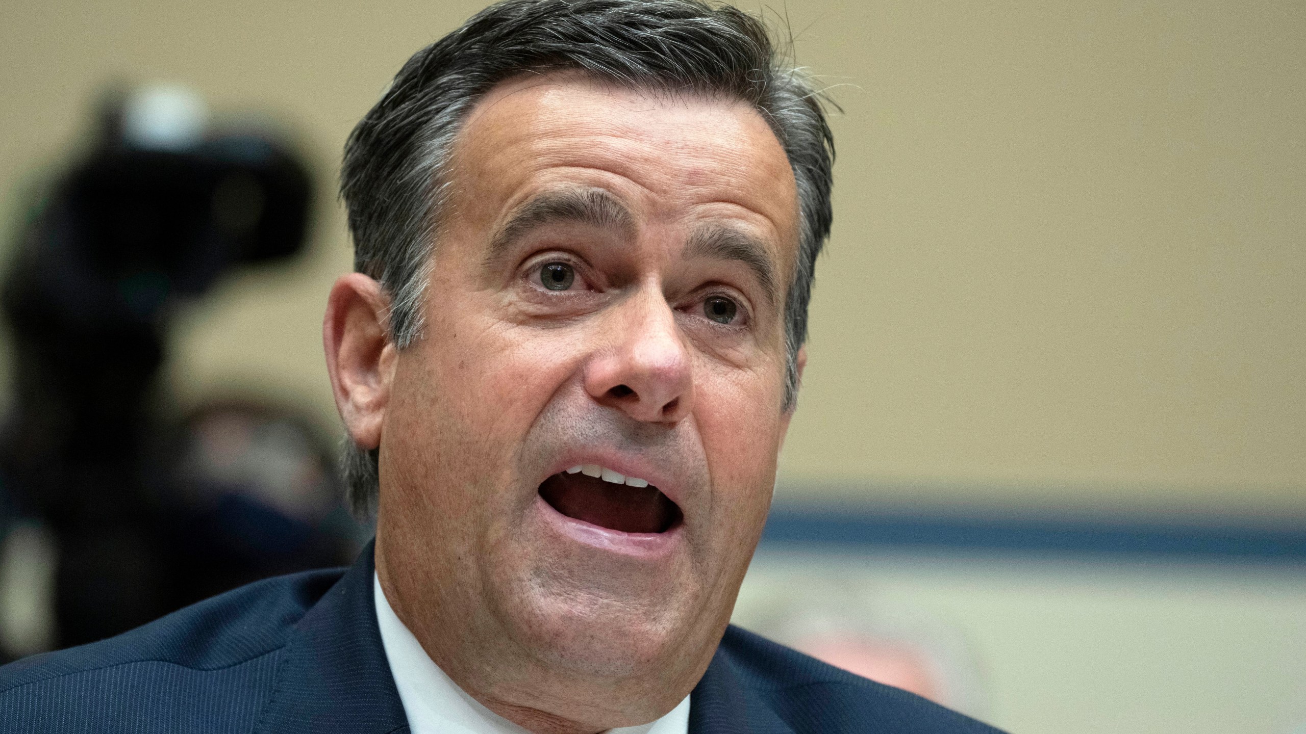 FILE - Former Director of National Intelligence John Ratcliffe, testifies before a hearing April 18, 2023, on Capitol Hill in Washington. (AP Photo/Manuel Balce Ceneta, File)