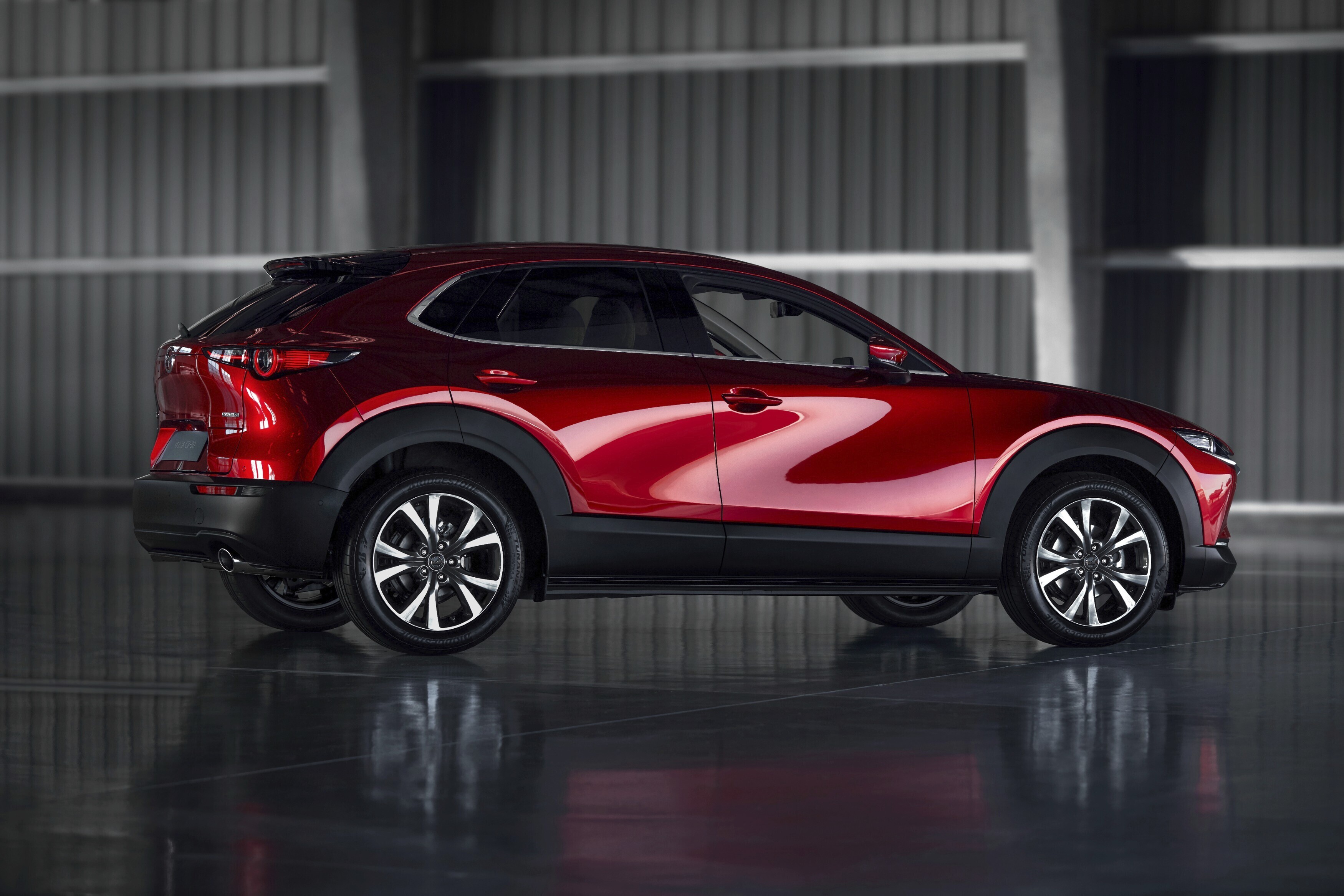 This photo provided by Mazda shows the 2024 CX-30. Among Mazda's vehicles, the CX-30 had the biggest discounts in our analysis. (Courtesy of Mazda North American Operations via AP).