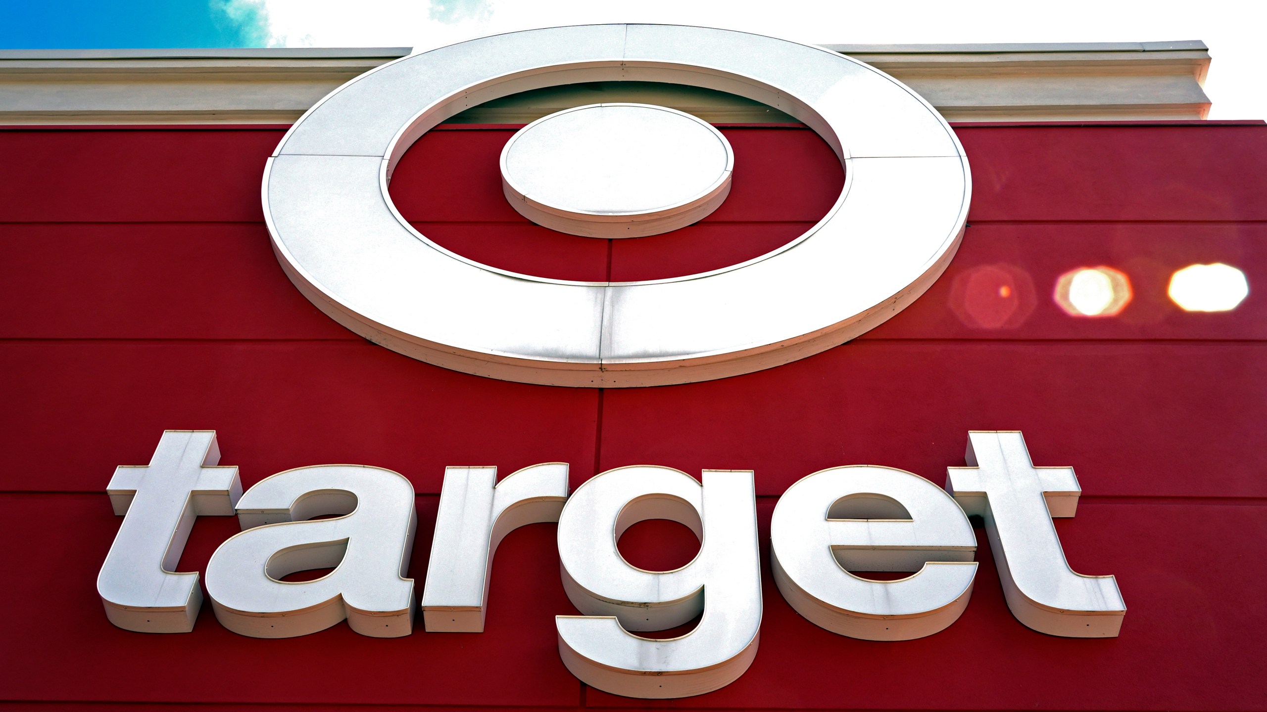 FILE - A sign on a Target store in Harmarville, Pa., is shown on Sept. 16, 2024. (AP Photo/Gene J. Puskar, File)