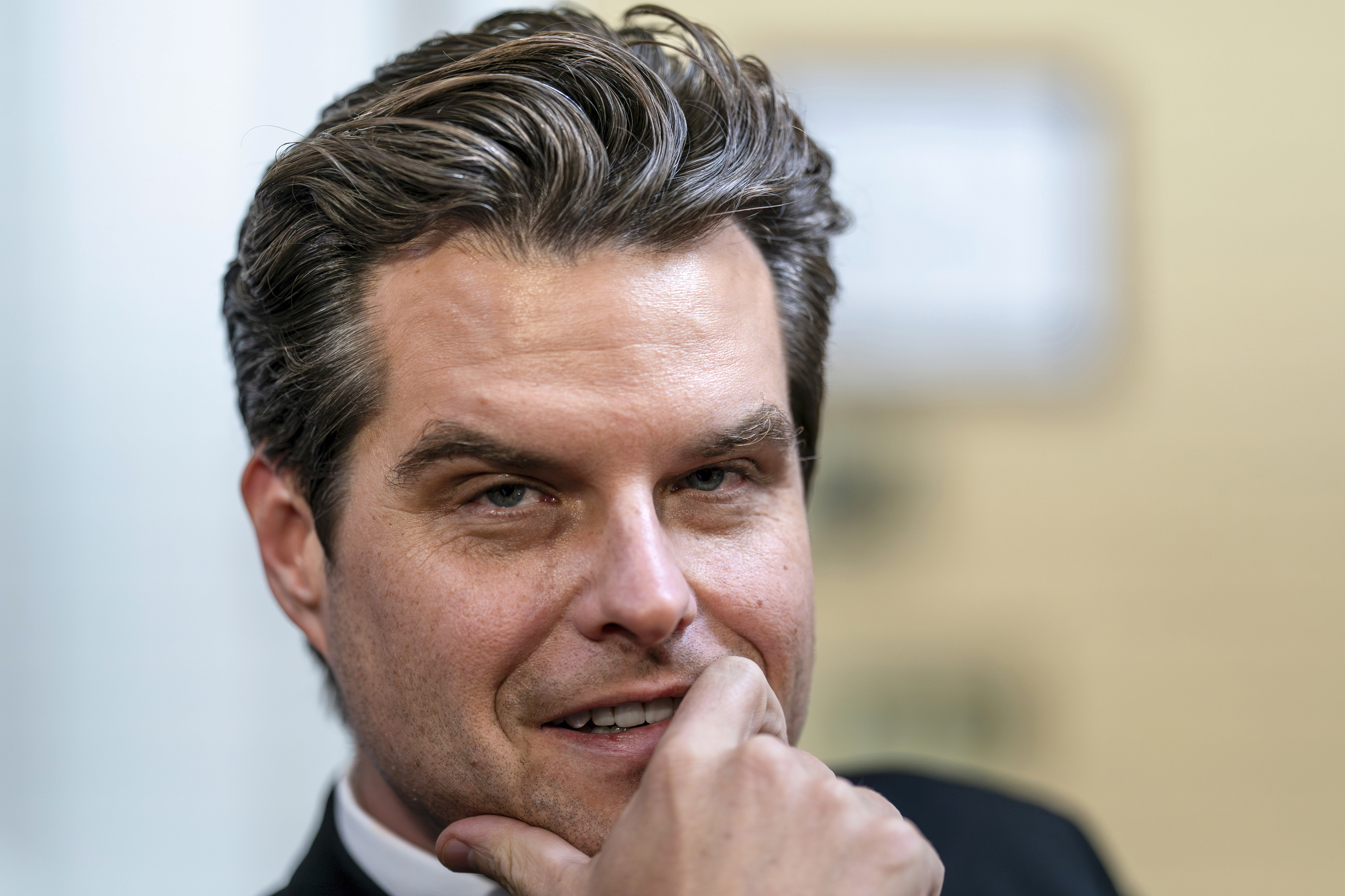 FILE—Rep. Matt Gaetz, R-Fla., appears before the House Rules Committee at the Capitol in Washington, Friday, Sept. 22, 2023. (AP Photo/J. Scott Applewhite, File)