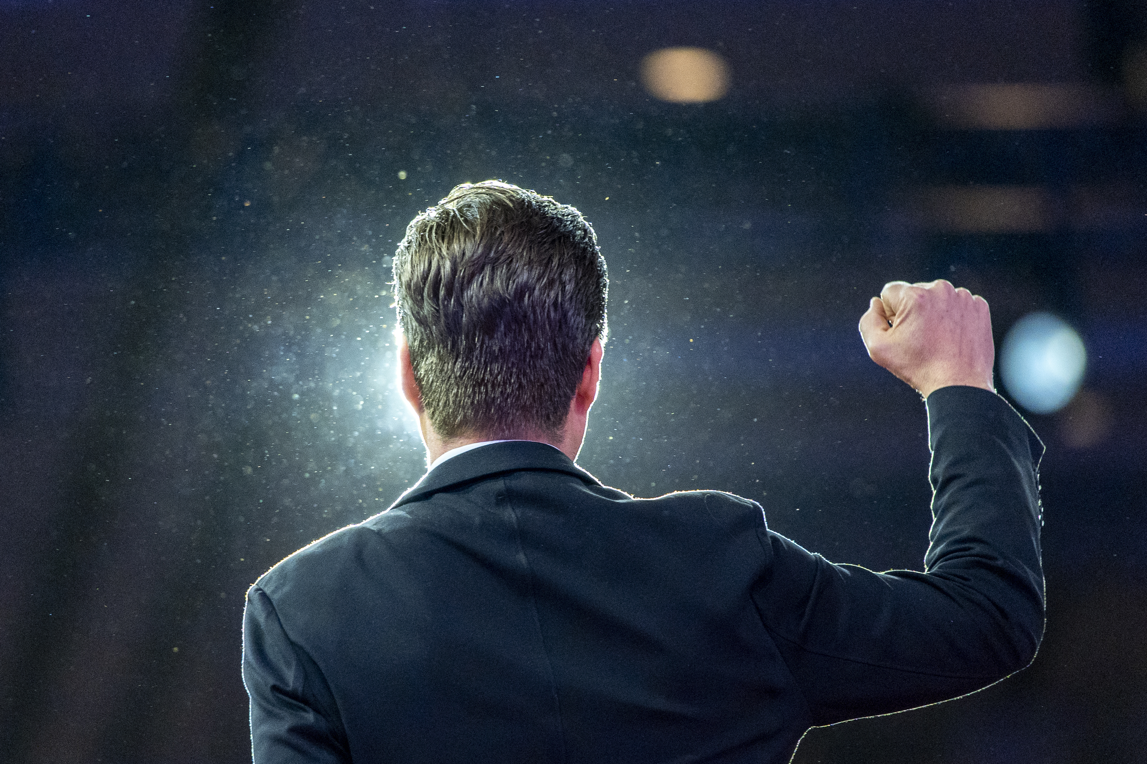 FILE- Rep. Matt Gaetz, R-Fla., speaks during the Conservative Political Action Conference, CPAC 2024, at the National Harbor, in Oxon Hill, Md., Feb. 23, 2024. (AP Photo/Alex Brandon, File)