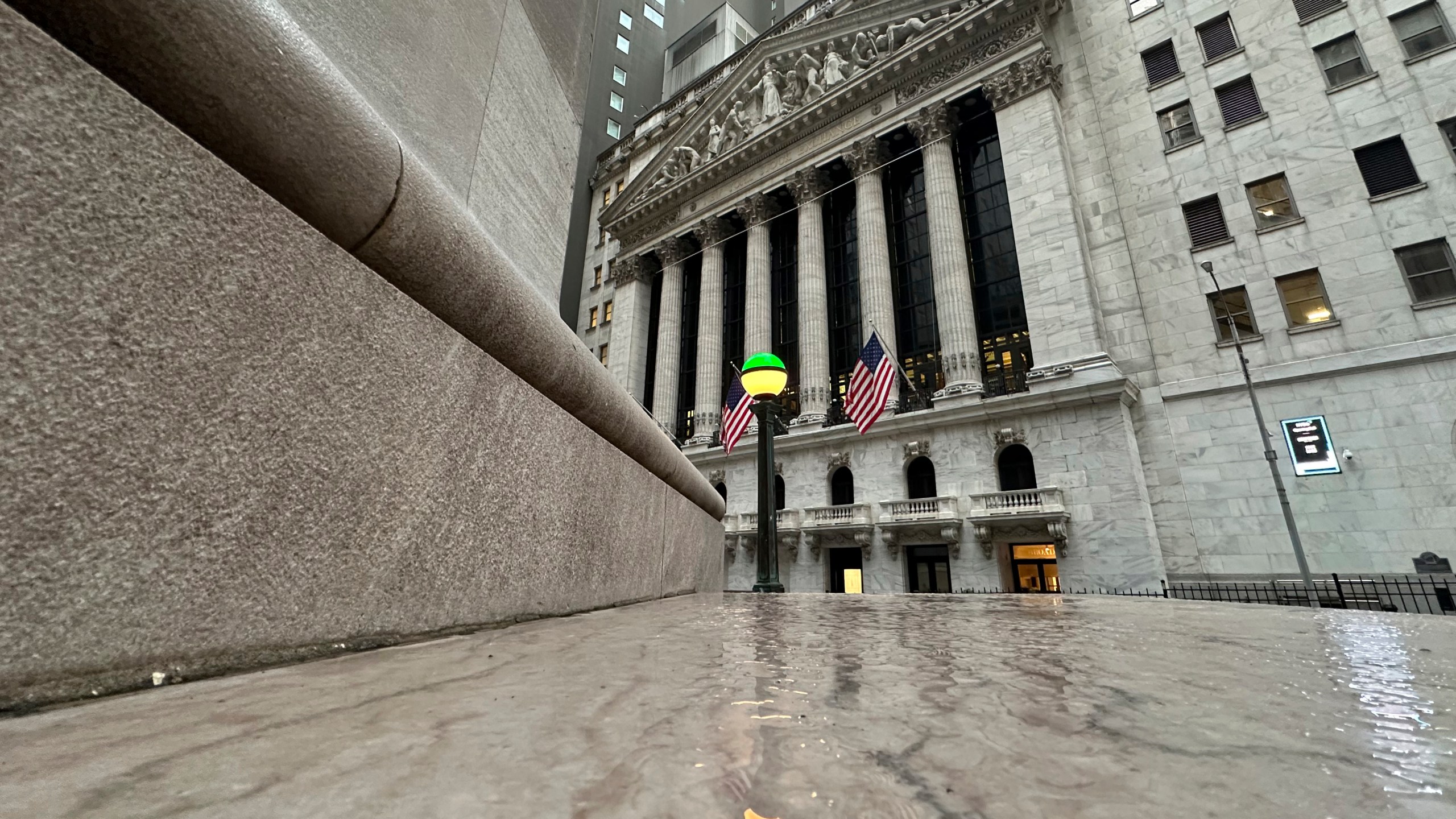 FILE - The New York Stock Exchange is shown on Wednesday, Nov. 20, 2024, in New York. (AP Photo/Peter Morgan, File)