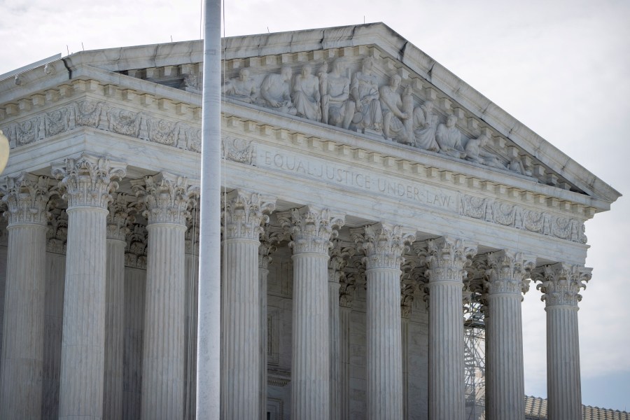 FILE - The Supreme Court building is seen, June 28, 2024, in Washington. (AP Photo/Mark Schiefelbein, File)