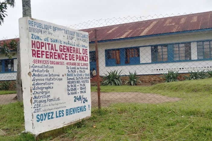 A view of the general Hospital Panzi in southwestern Congo, Thursday, Nov 5, 2024. (AP Photo/Lucien Lufutu)