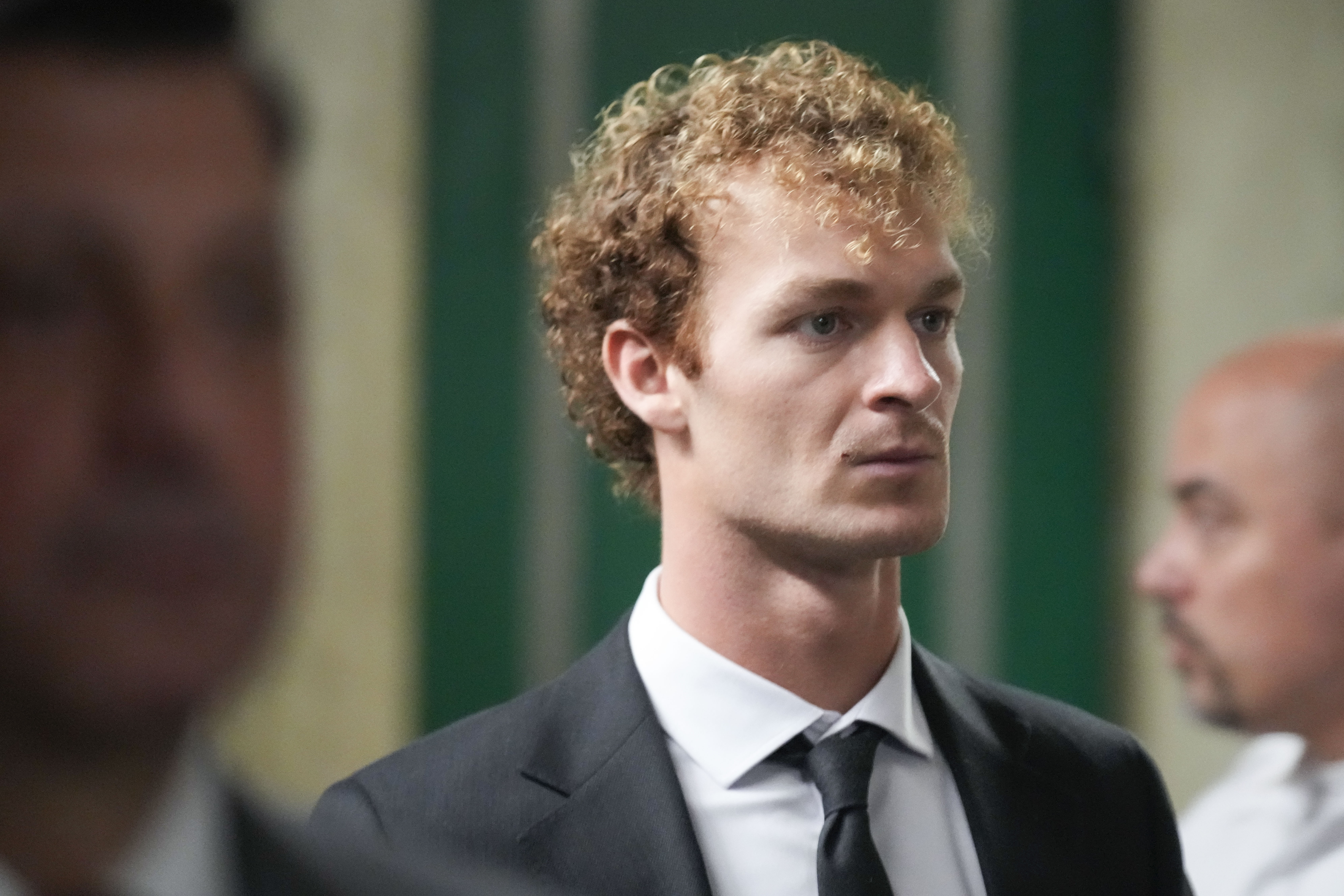 Daniel Penny leaves a courtroom in New York, Thursday, Dec. 5, 2024. (AP Photo/Seth Wenig)