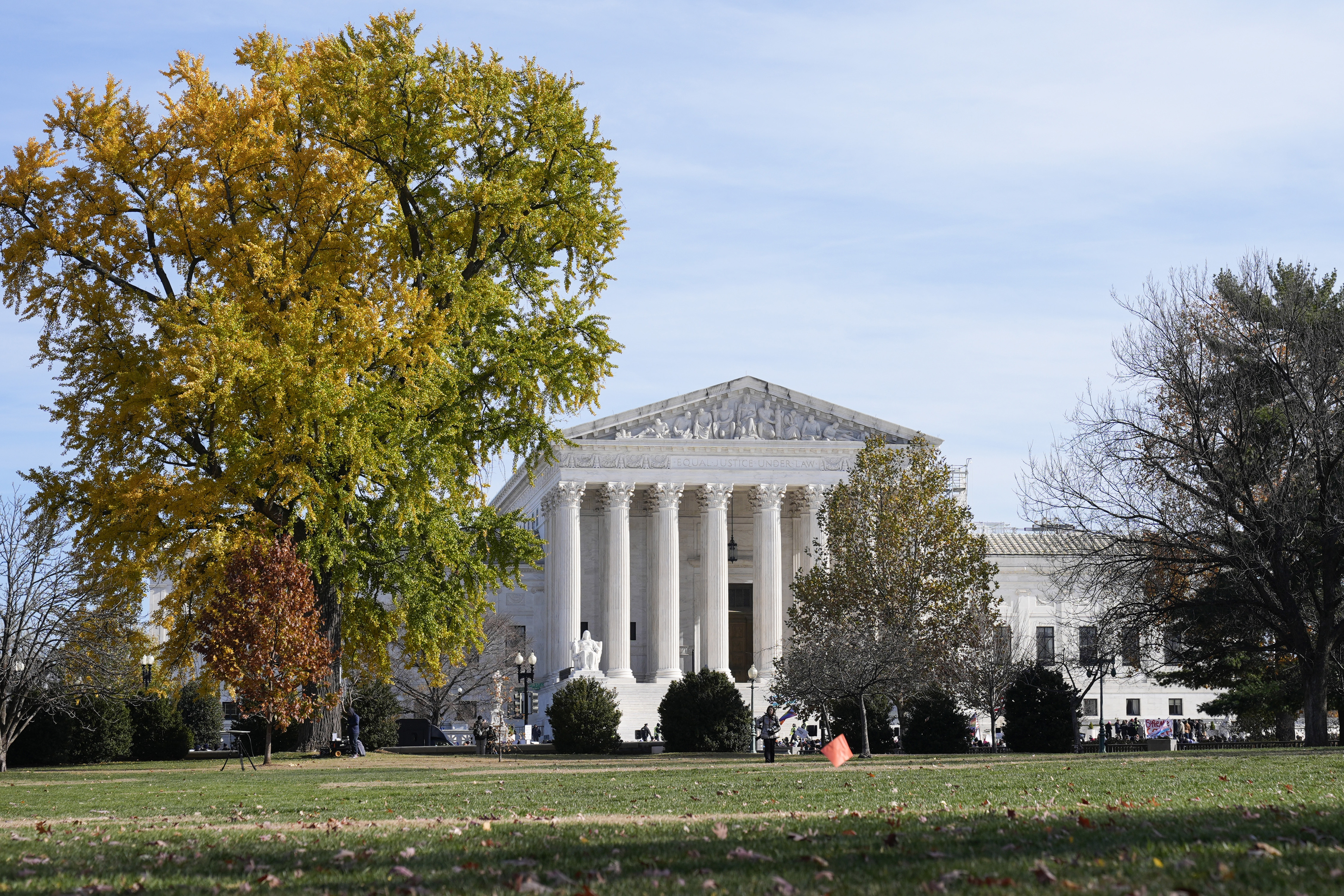 The U.S. Supreme Court, is seen Wednesday, Dec. 4, 2024, on Capitol Hill in Washington. (AP Photo/Mariam Zuhaib)