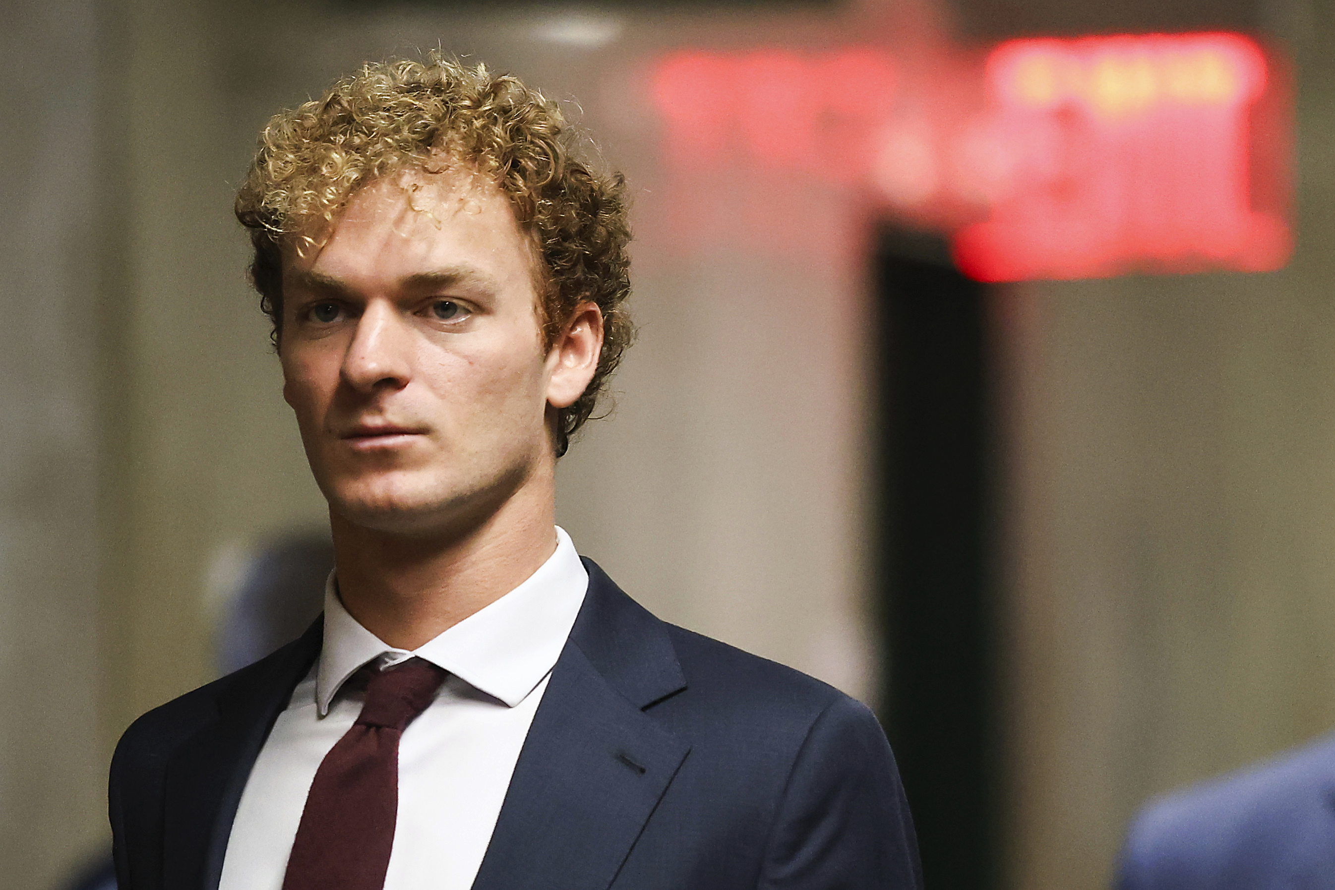 Daniel Penny walks towards the courtroom, Friday, Dec. 6, 2024, in New York. (AP Photo/Heather Khalifa)