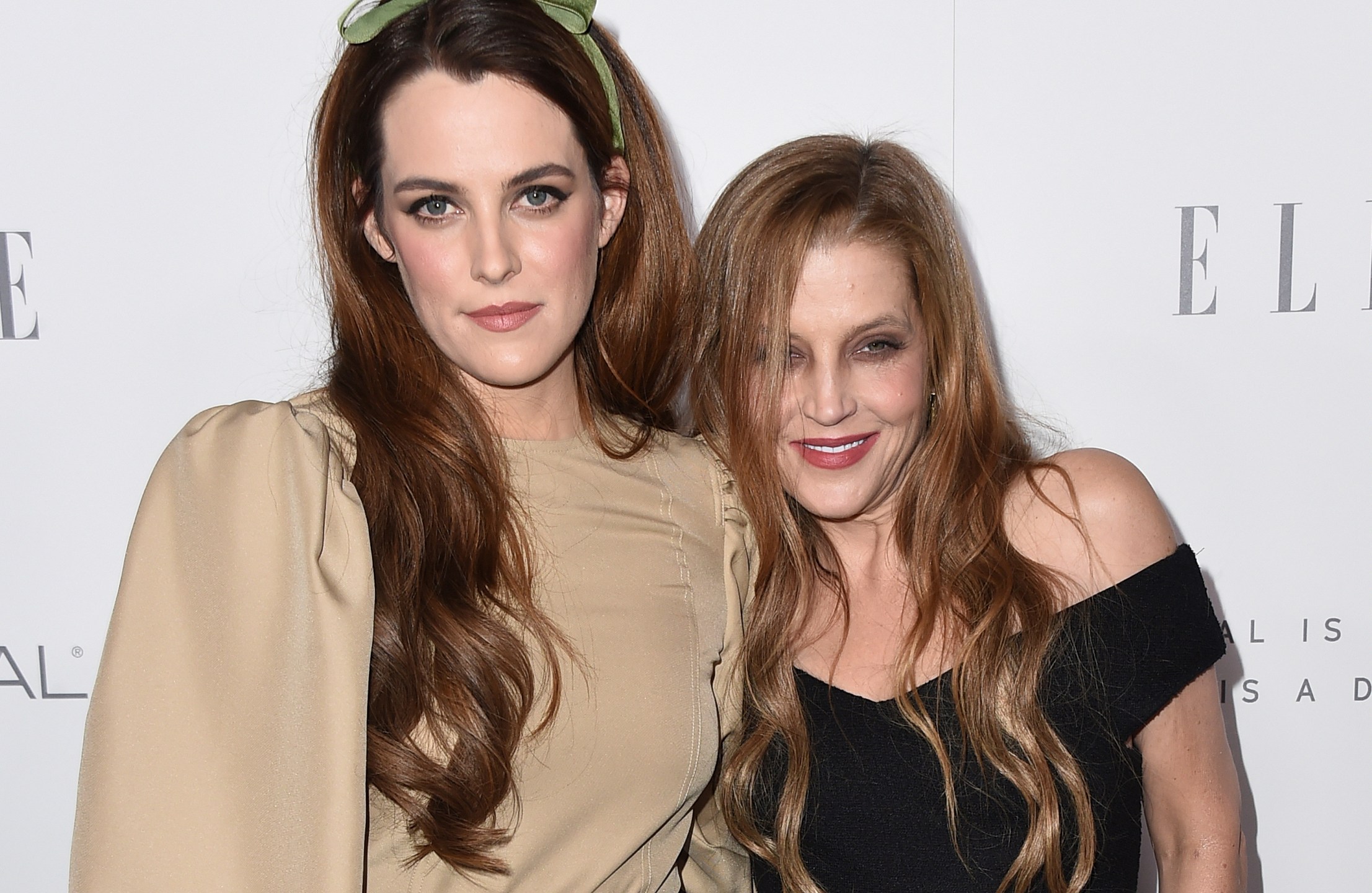 FILE - Riley Keough, left, and her mother Lisa Marie Presley arrive at the 24th annual ELLE Women in Hollywood Awards on Oct. 16, 2017, in Los Angeles. (Photo by Jordan Strauss/Invision/AP, File)