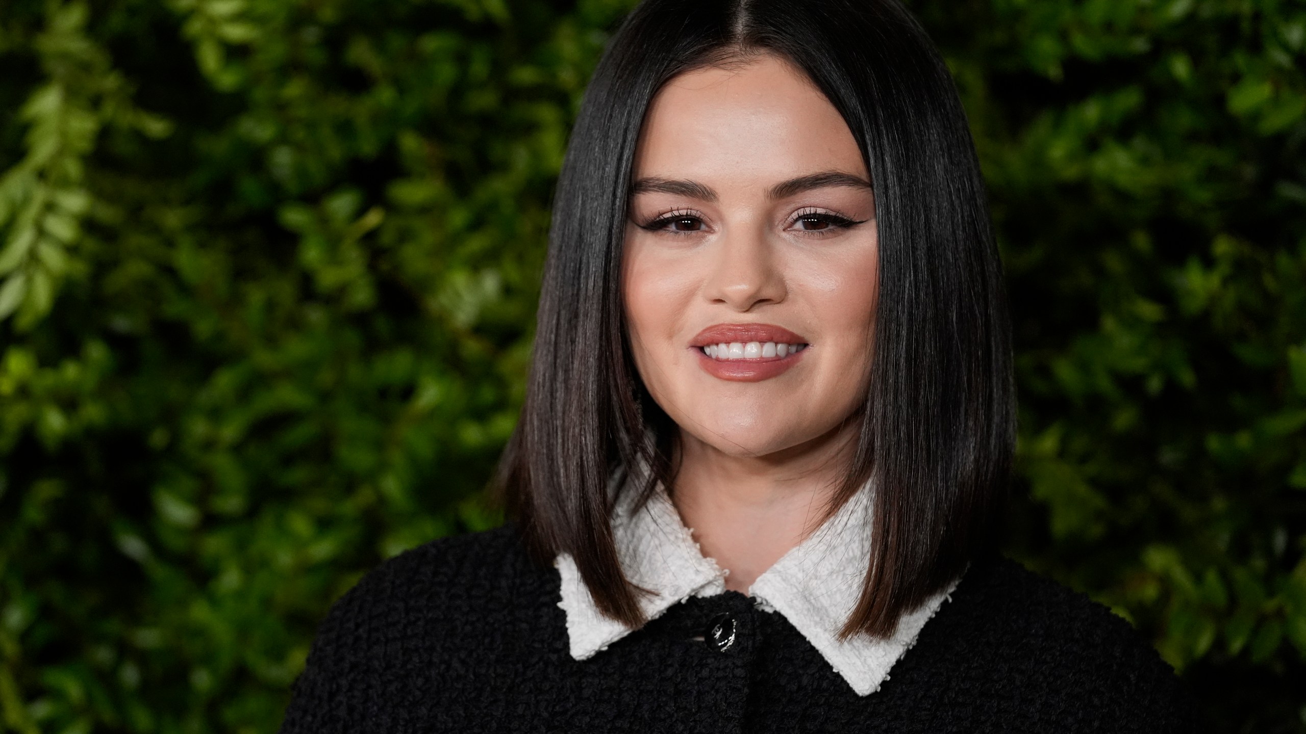 Selena Gomez attends the Academy Women's Luncheon on Tuesday, Dec. 10, 2024, at the Academy Museum of Motion Pictures in Los Angeles. (AP Photo/Chris Pizzello)